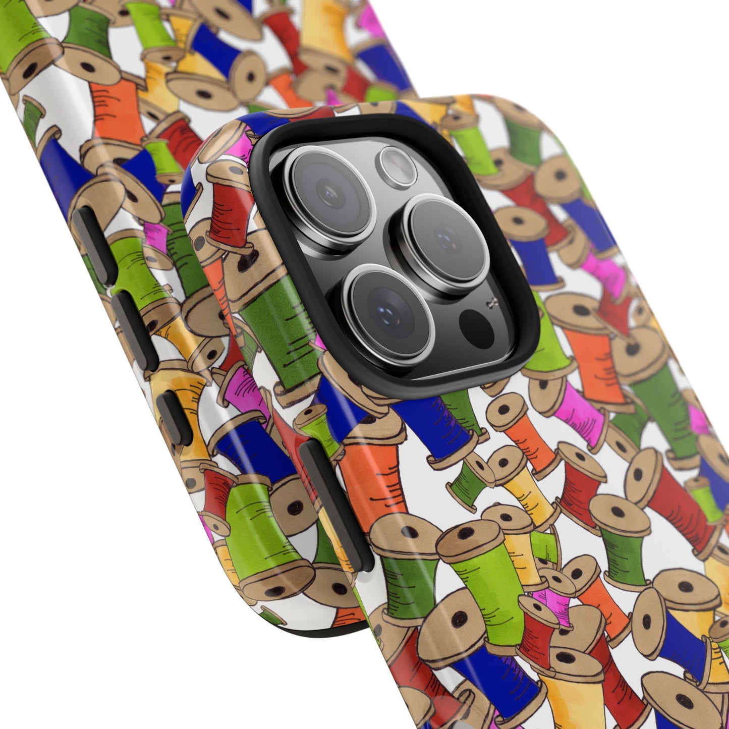 Spoolopoly White Phone Case