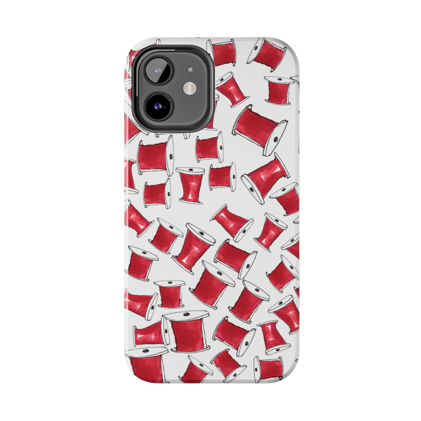 Red Thread White Phone Case