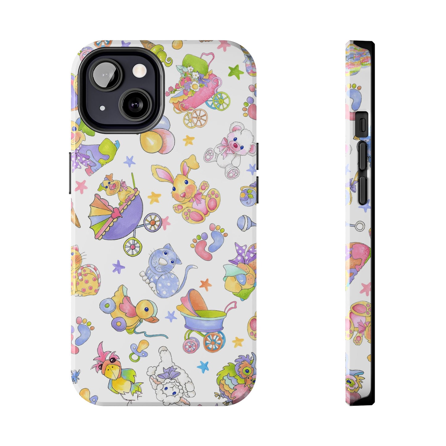 Busy Baby White Phone Case