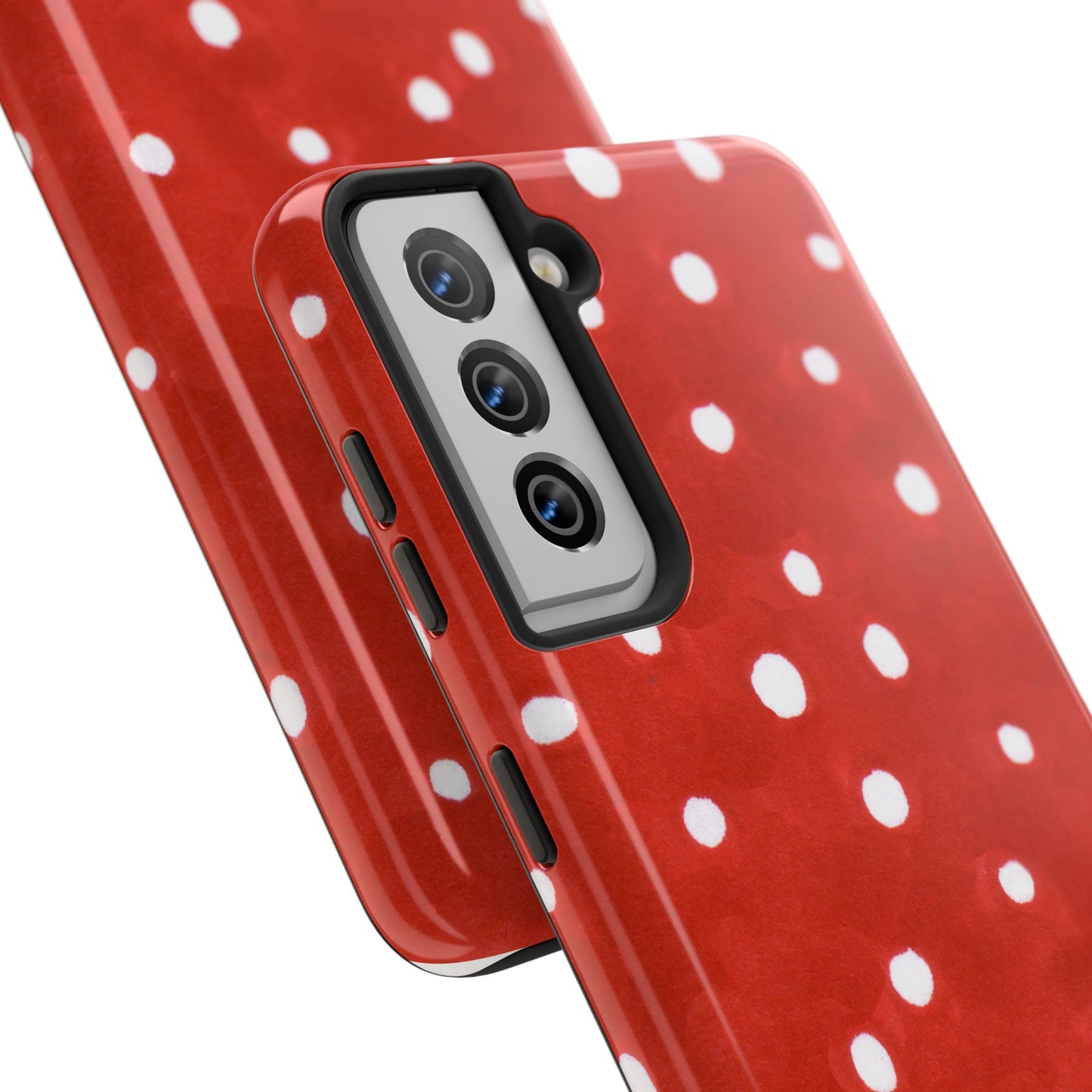 Dots Red Phone Case