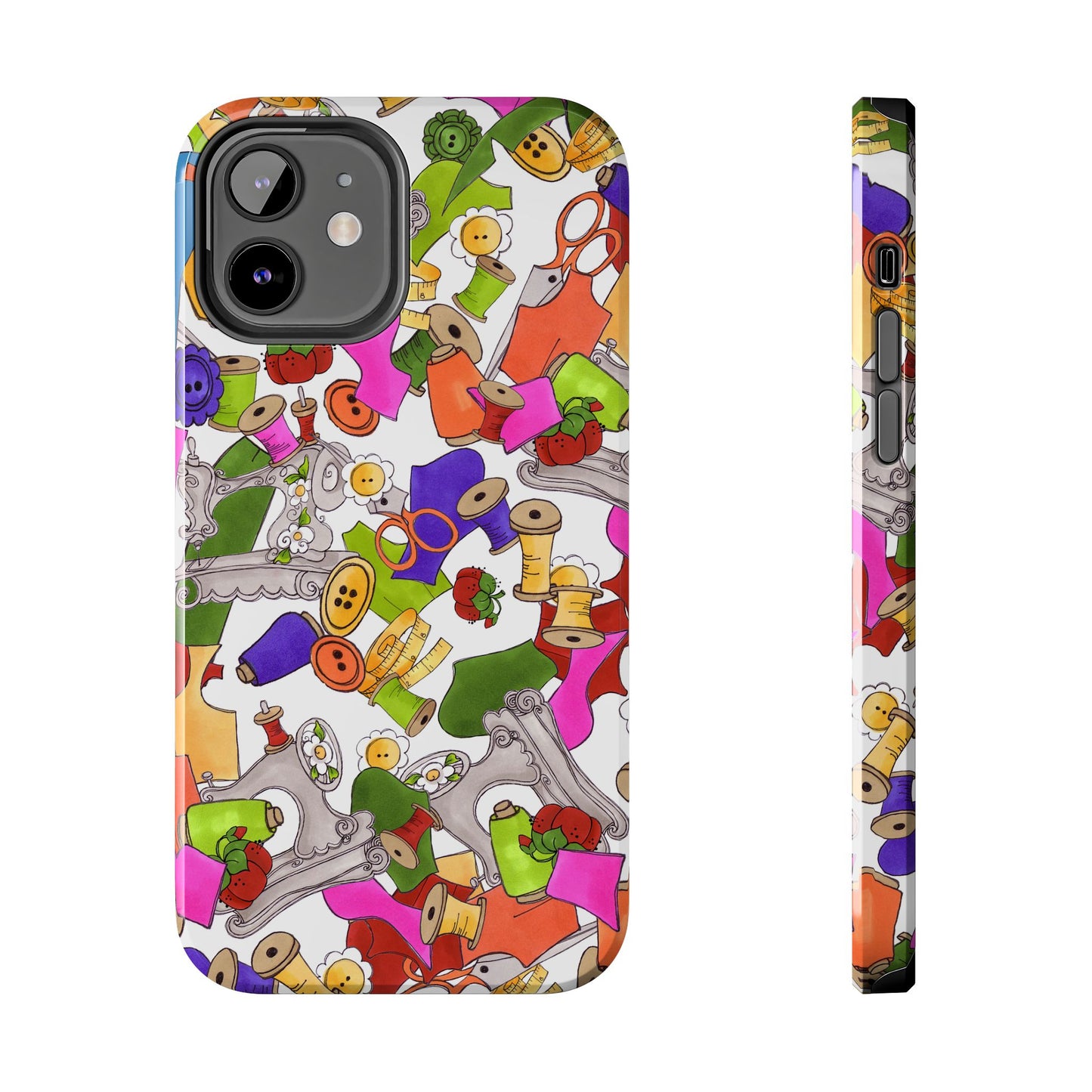 Kaleidasew White Phone Case