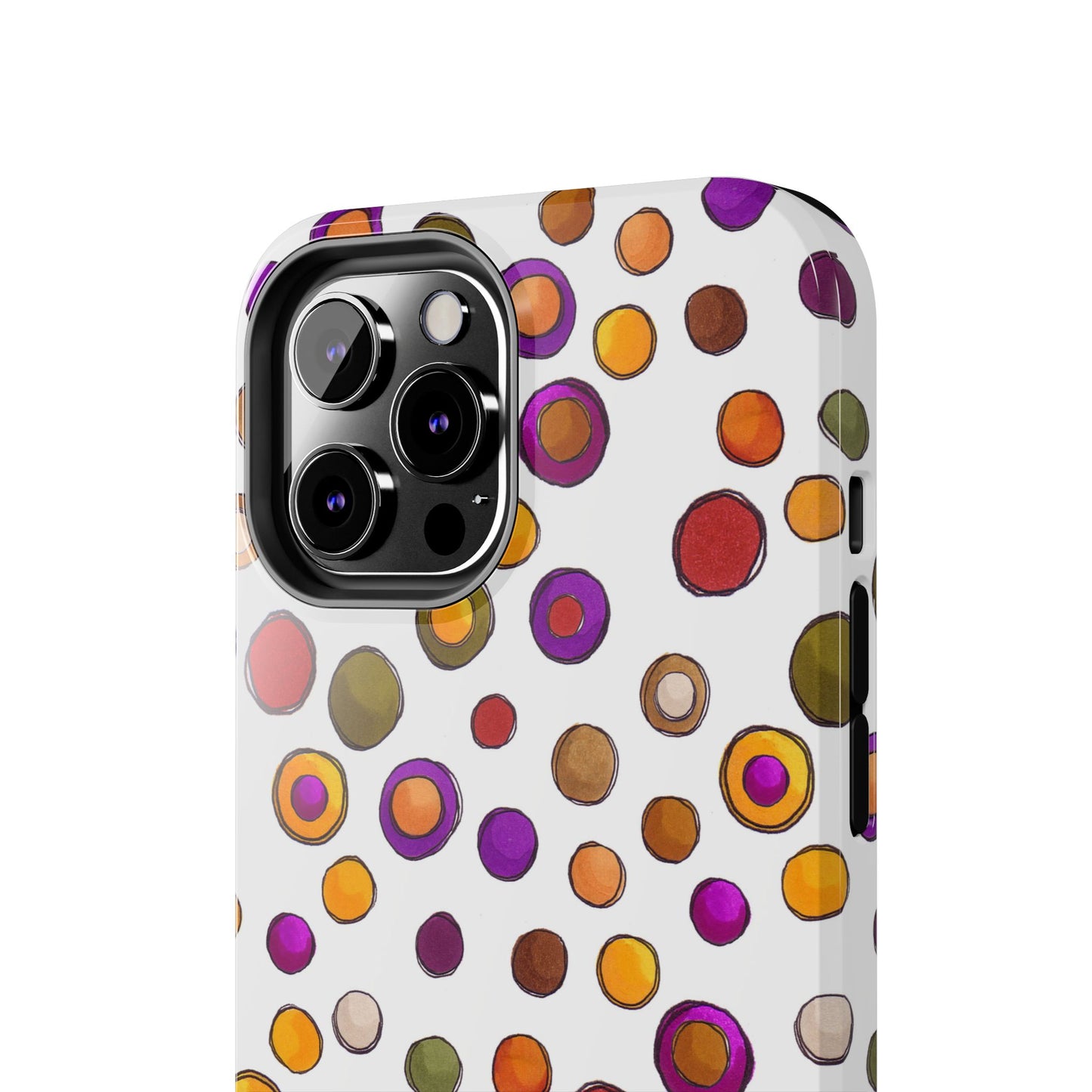 Sesame Dot White Phone Case
