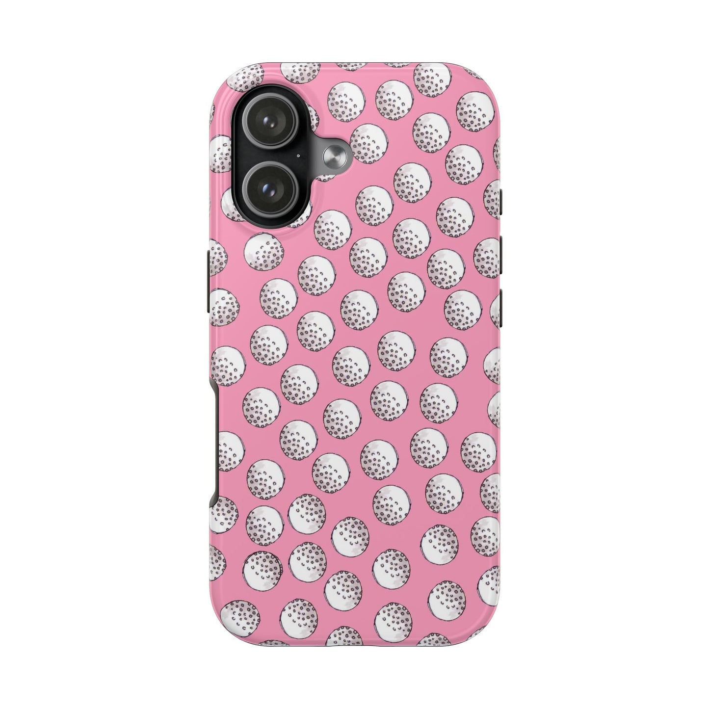 Ball Dots Pink Phone Case