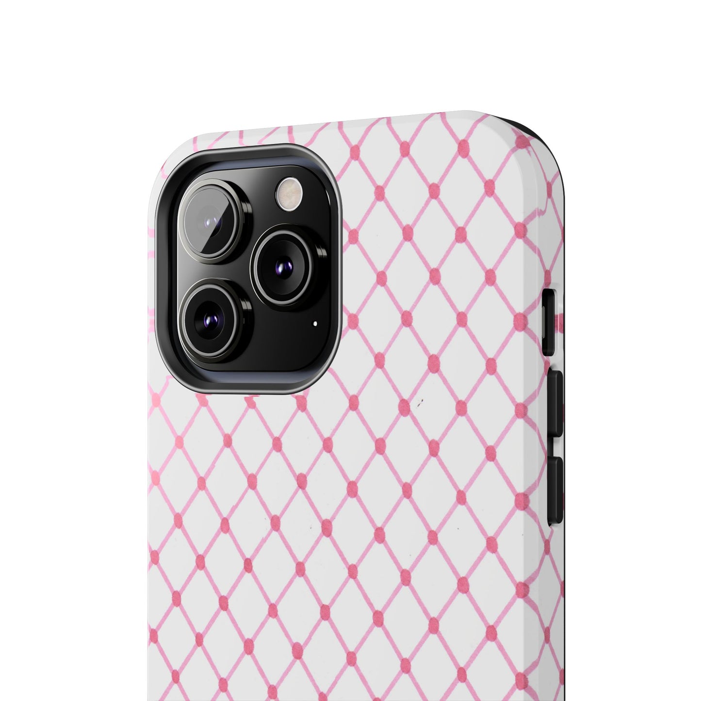 Diamond White / Pink Phone Case
