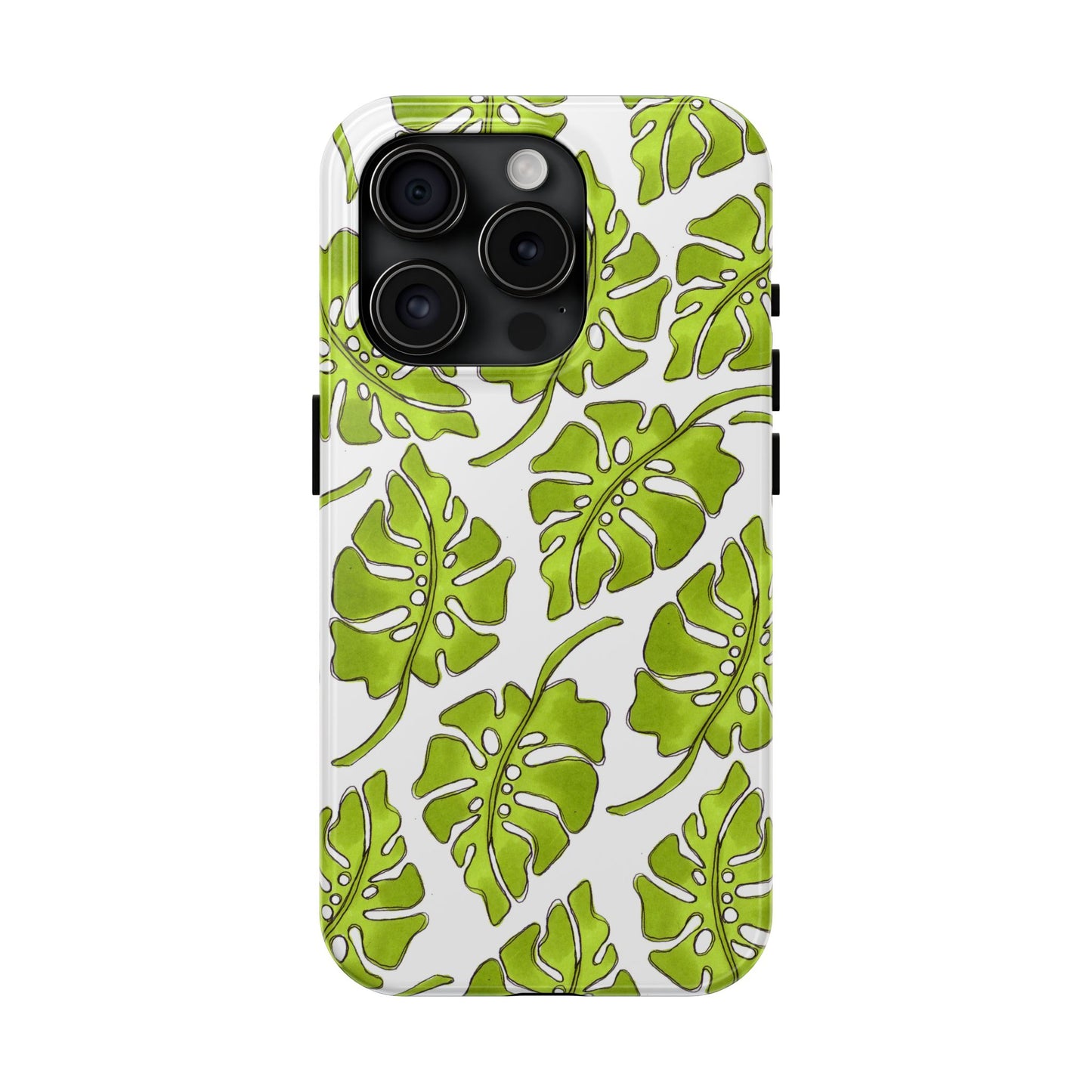 Big Leaf White Phone Case