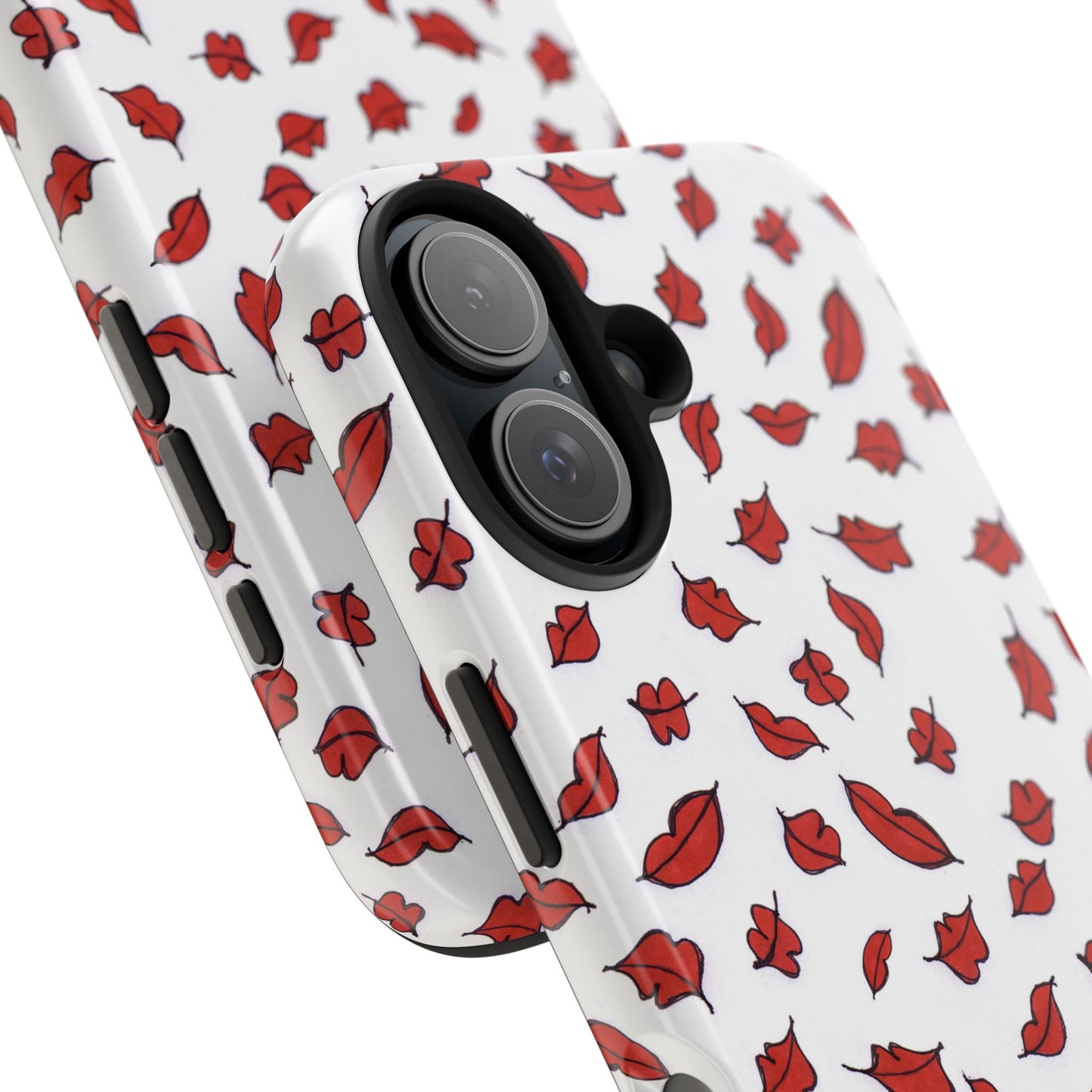 Autumn Lips White Phone Case