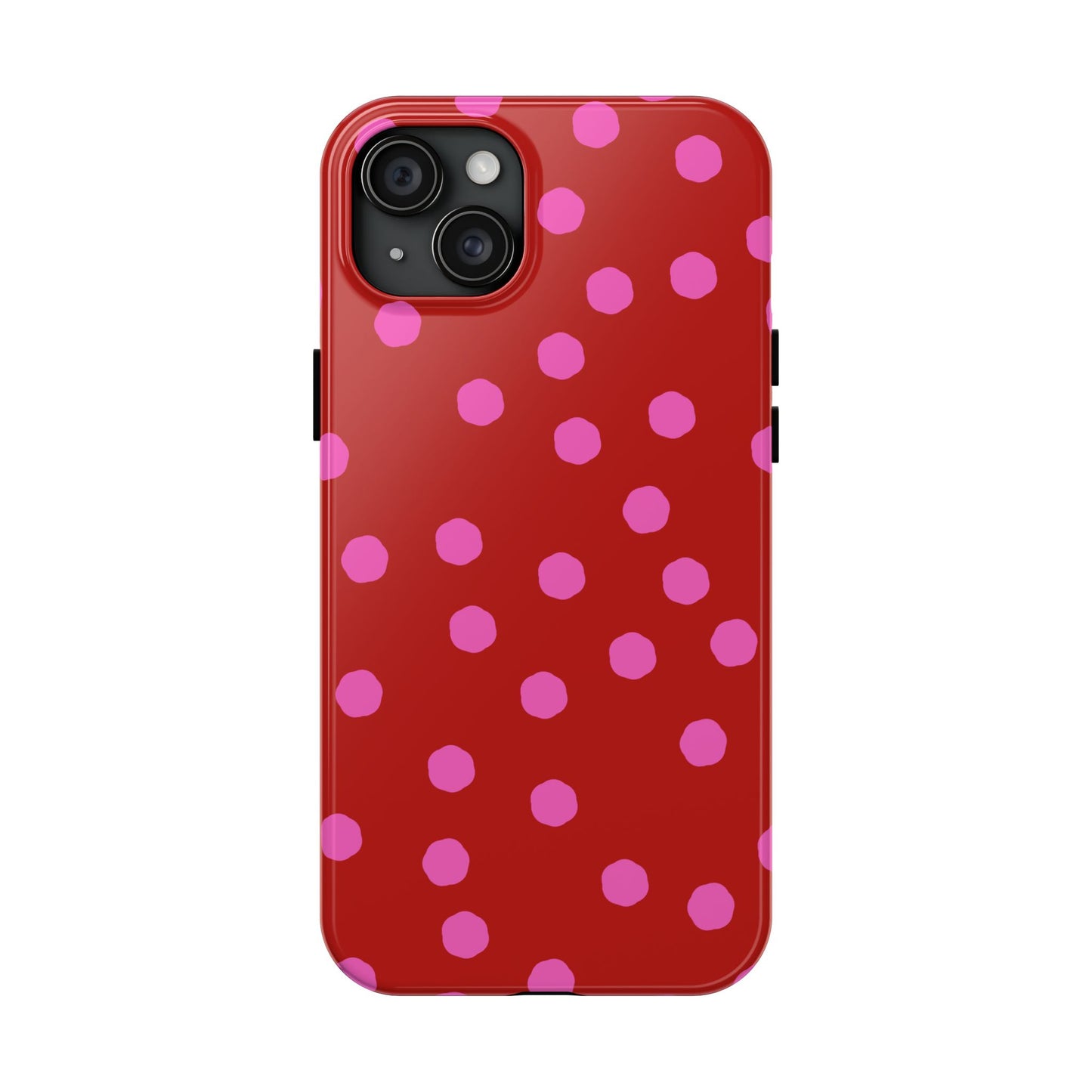Jumbo Dots Red / Pink Phone Case