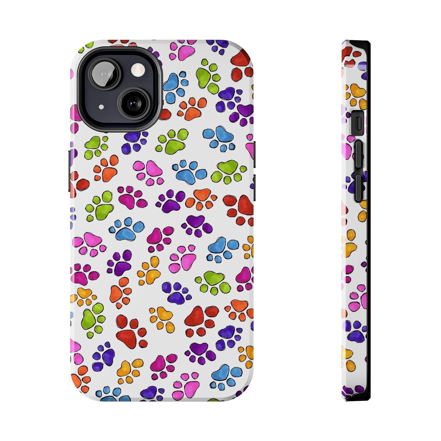 Fancy Paws White Phone Case