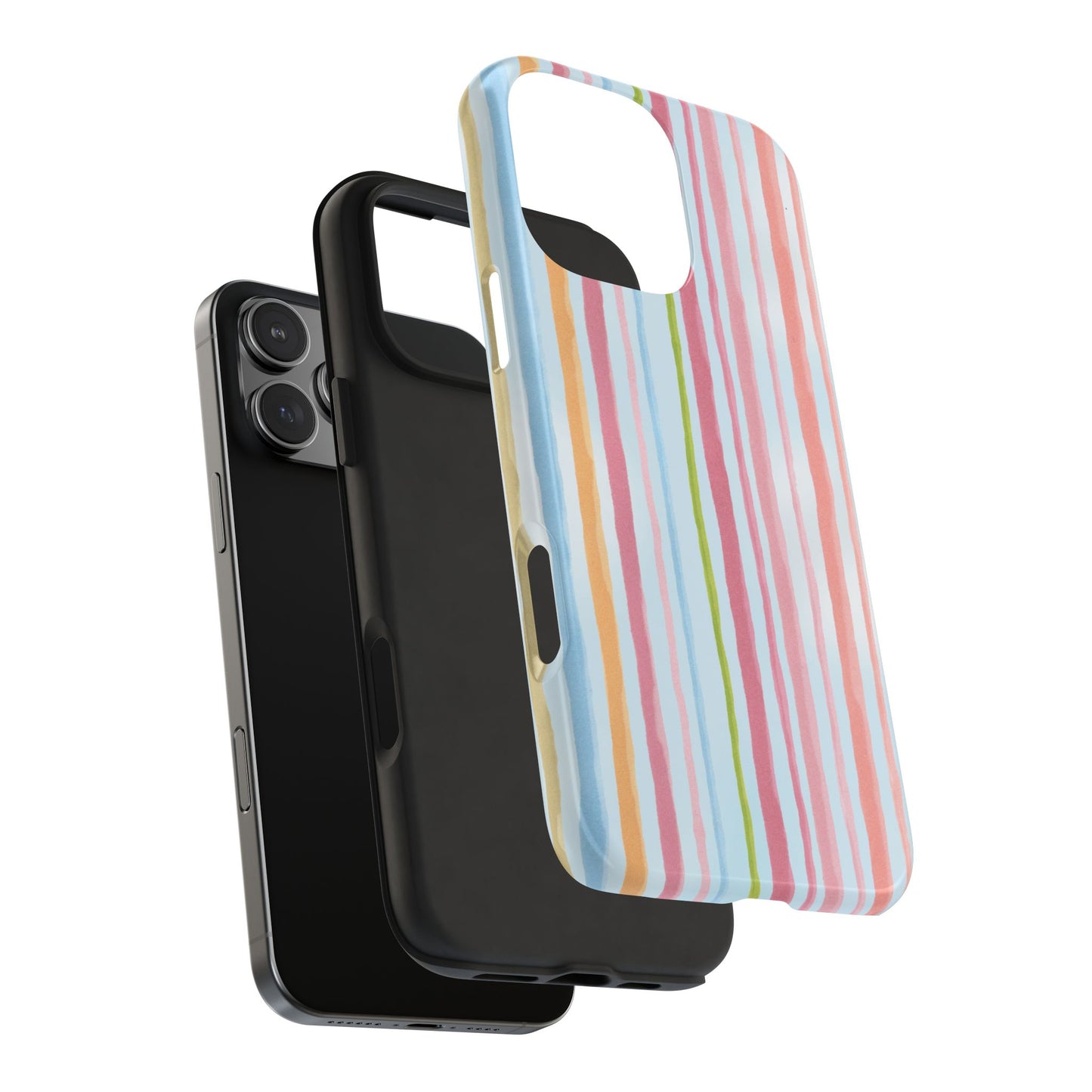 Swim Stripe Blue Phone Case