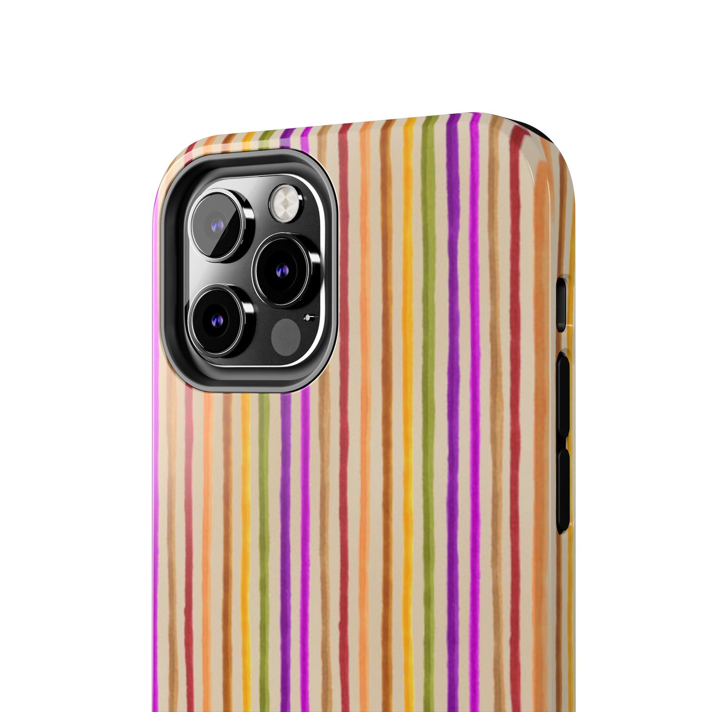 Spice Stripe Muslin Phone Case