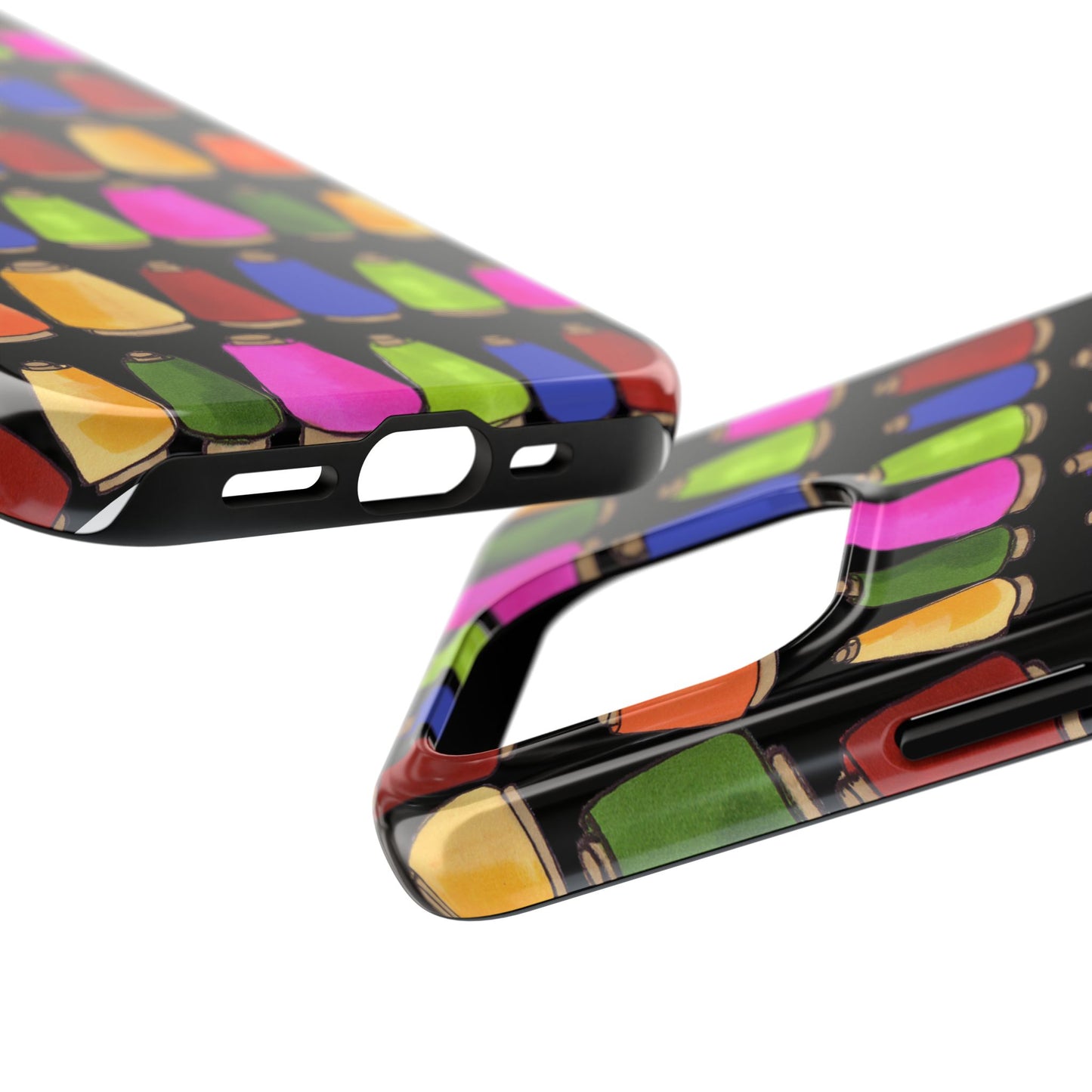 Coneiferous Black / Multi Phone Case
