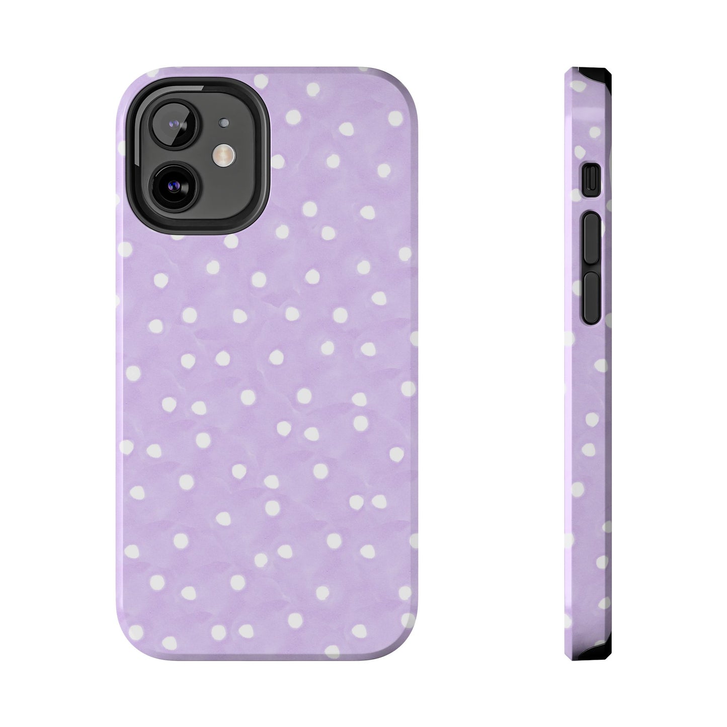 Space Dots Lilac / White Phone Case