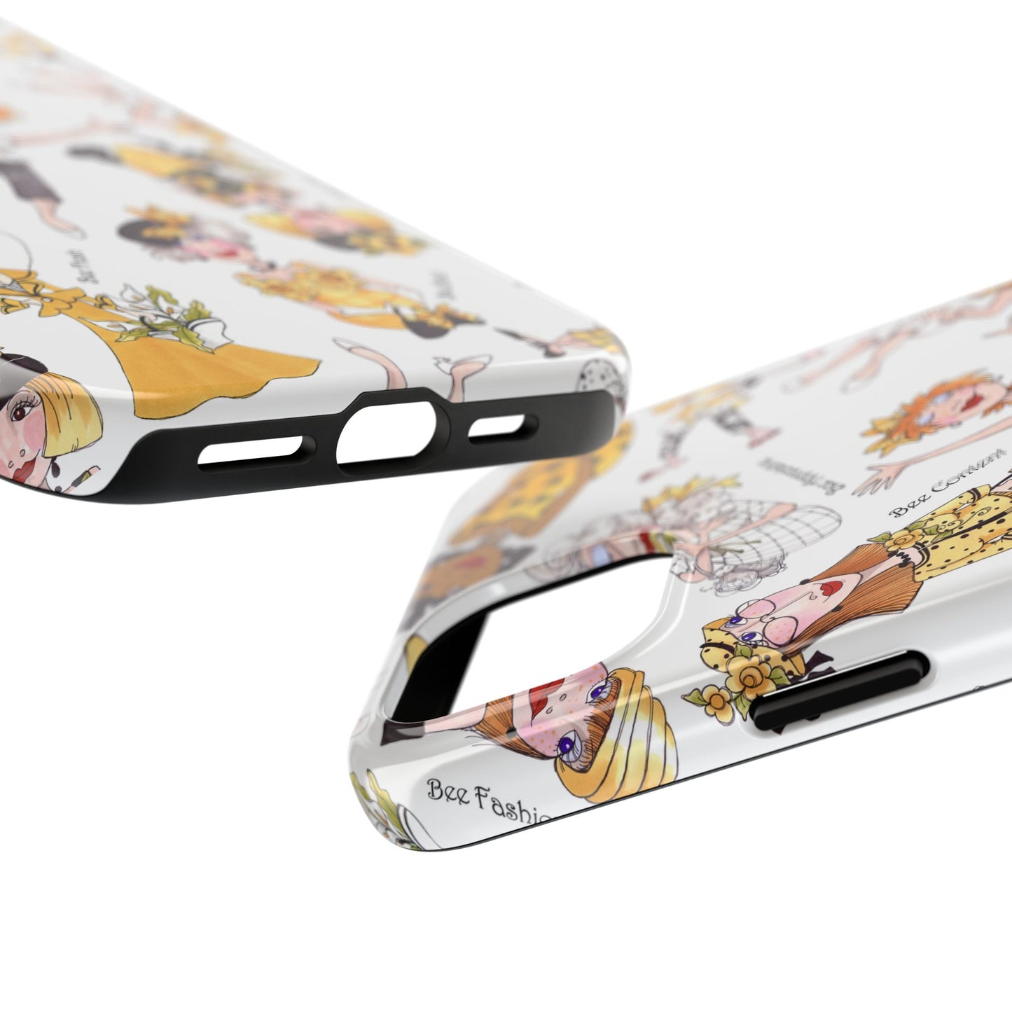 Bee Tossed White Phone Case