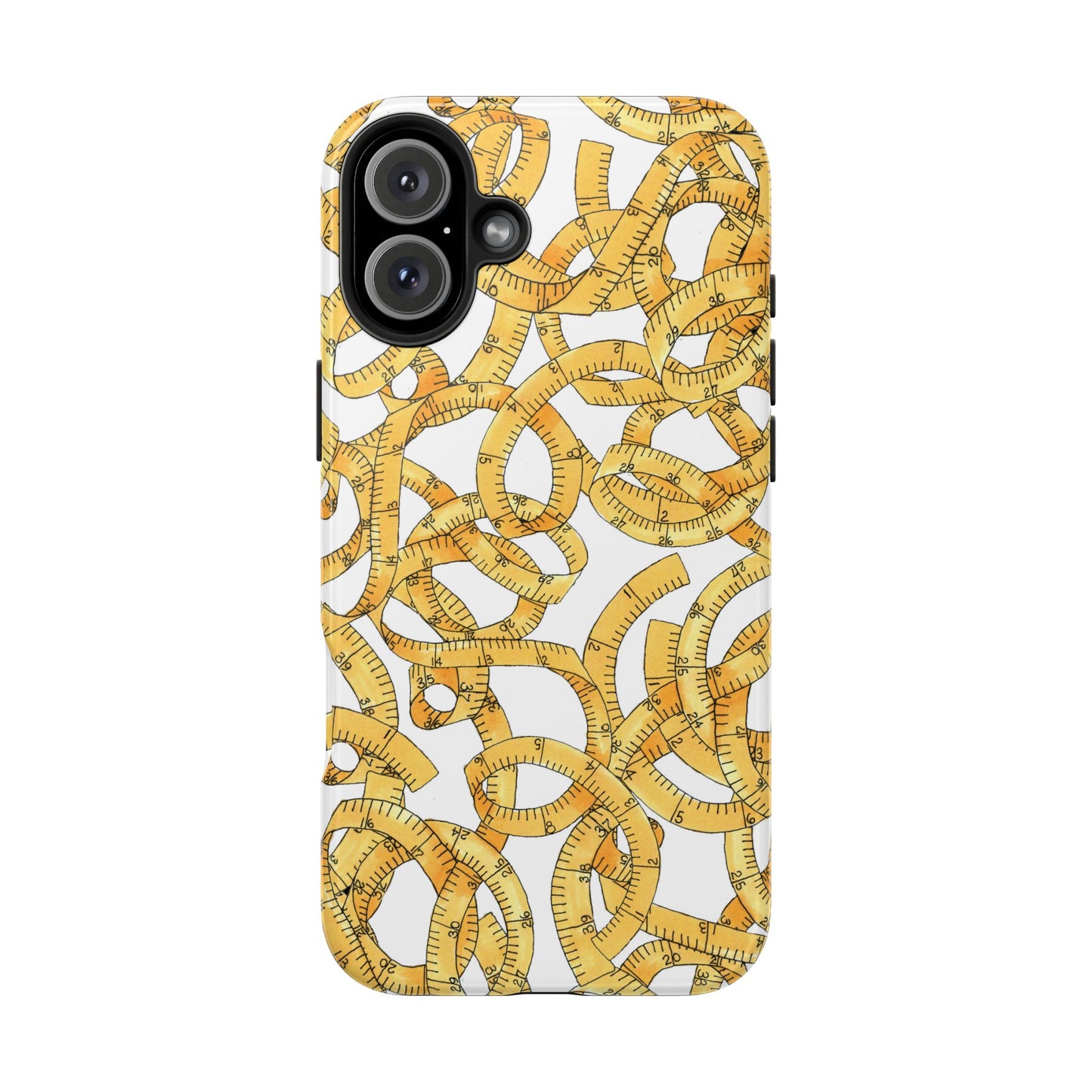 Tape Tangle White Phone Case