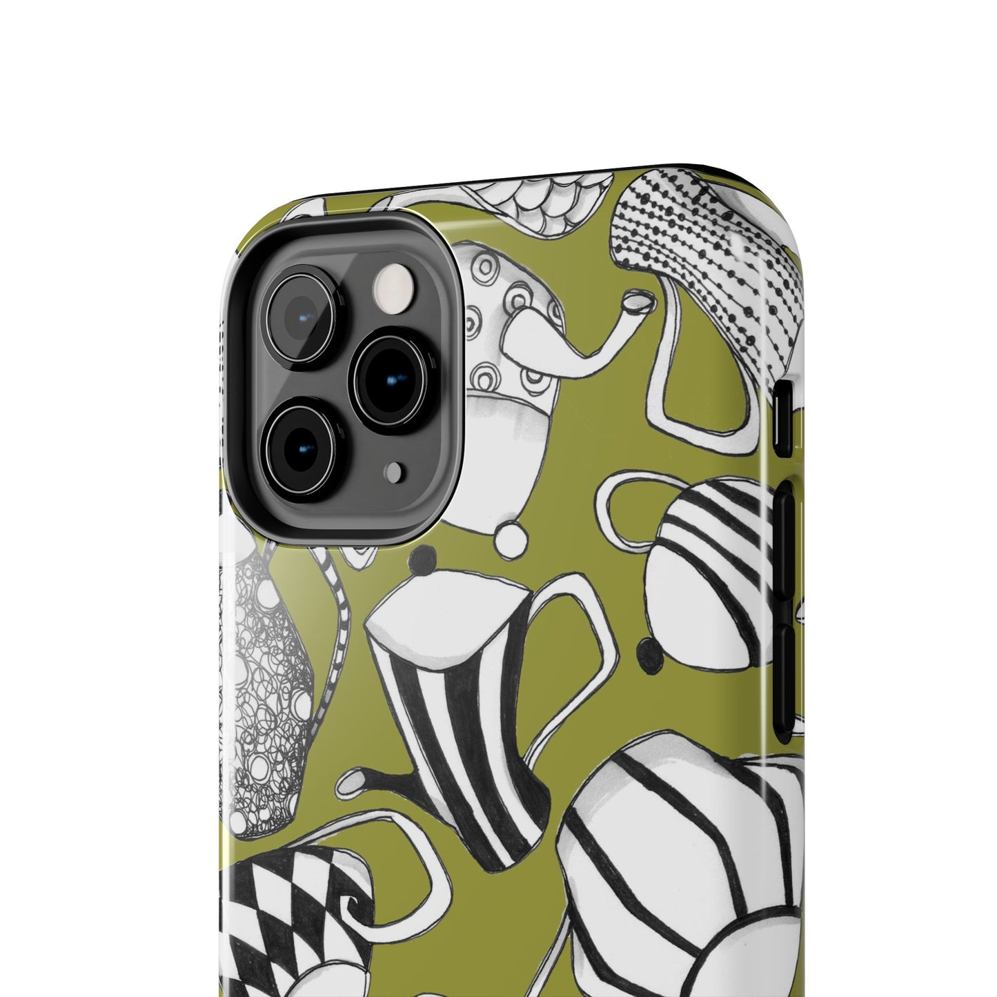 Coffee, Tea Anyone? Green Phone Case