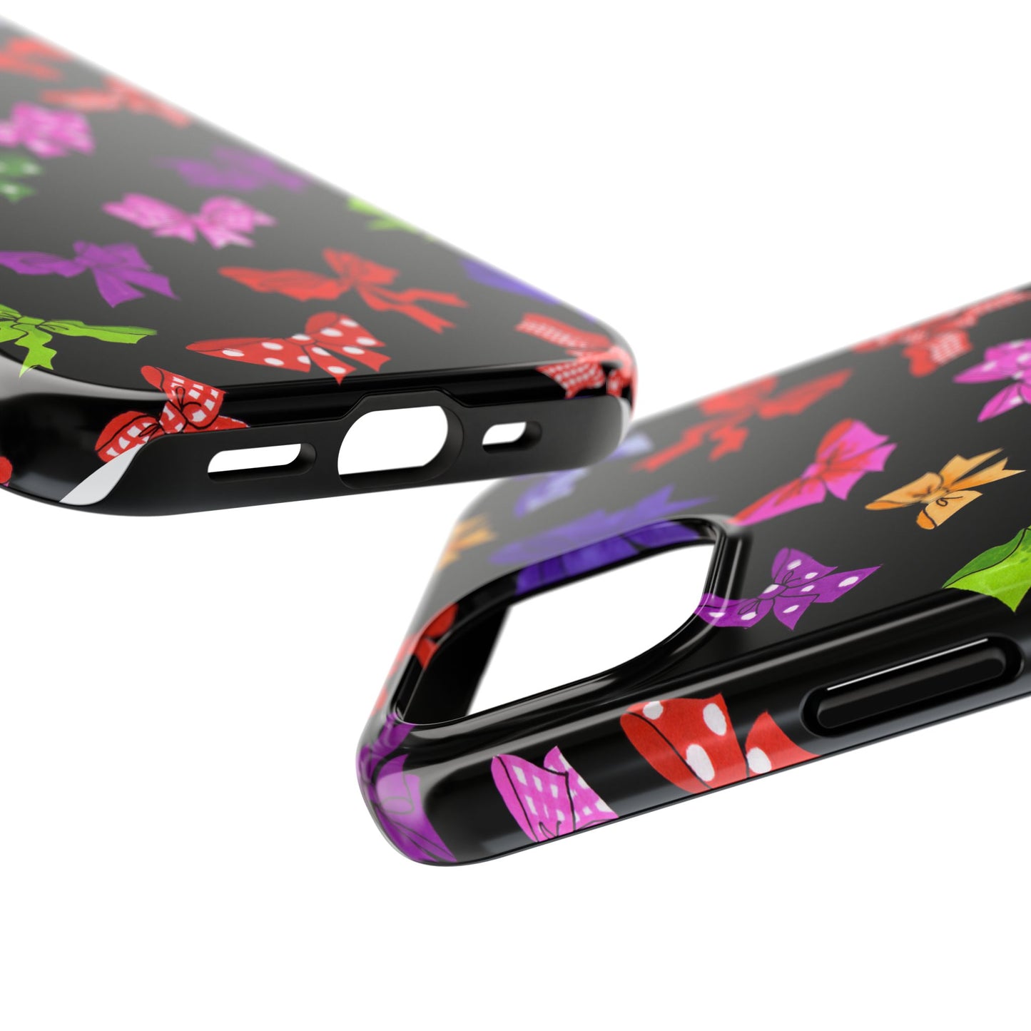 Fun Bows Black Phone Case
