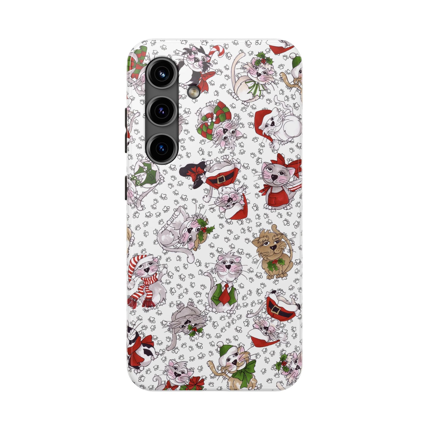 Kitty Blizzard White Phone Case