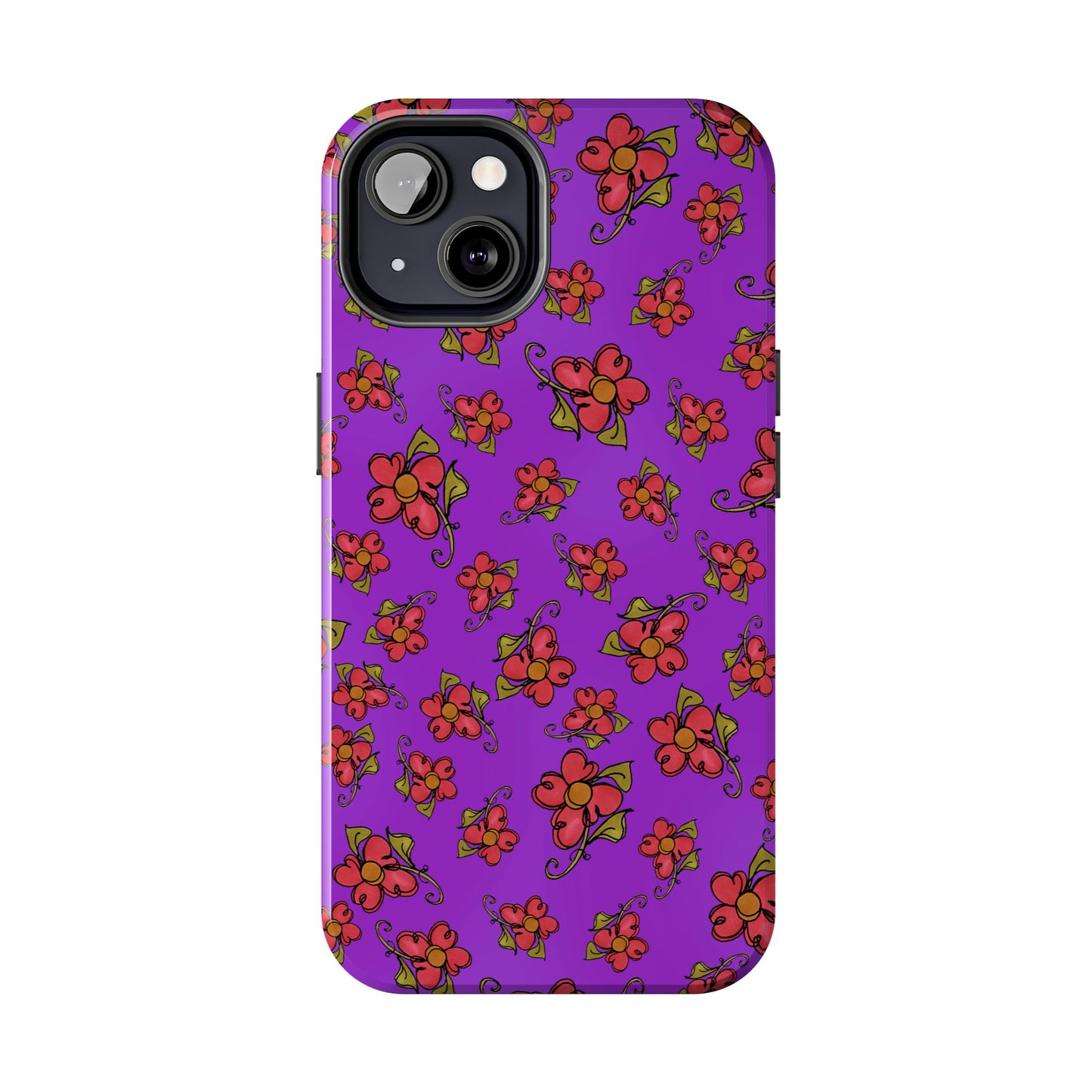 Daisy Caper Purple Phone Case