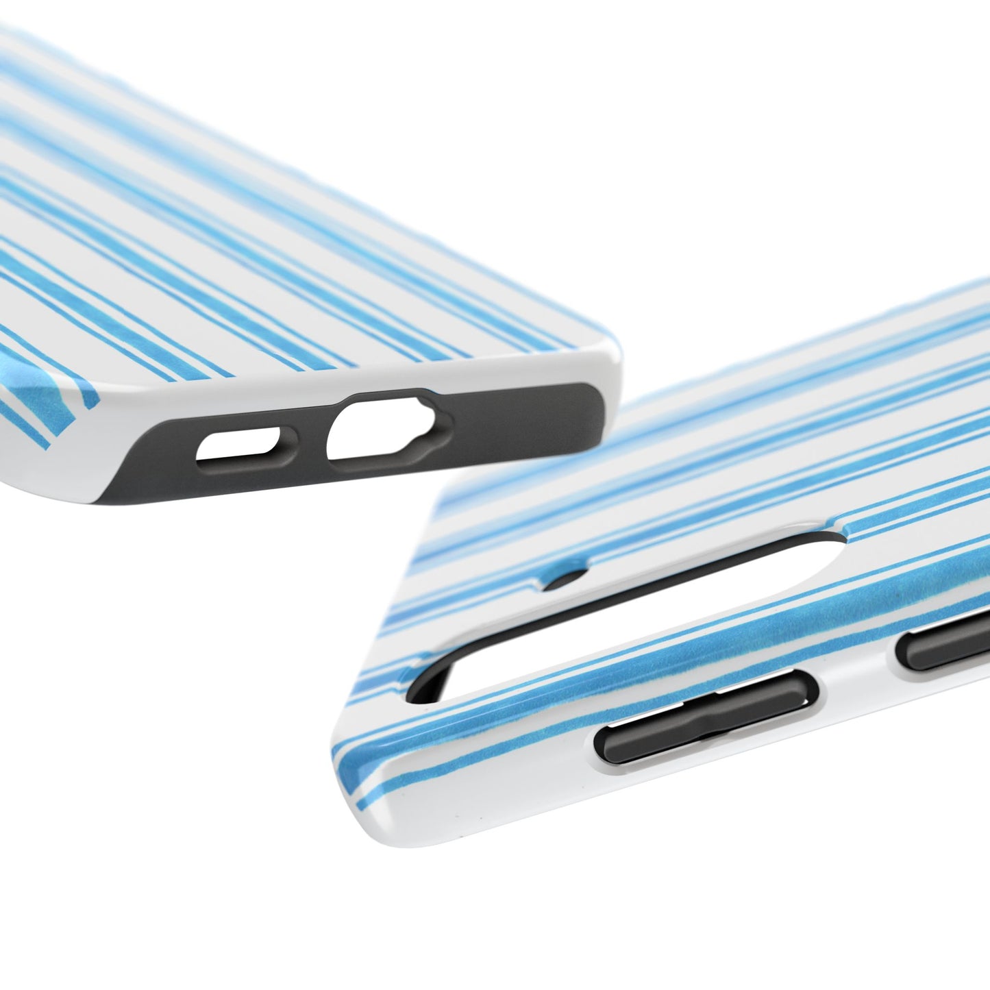 Awning Stripe Turquoise Phone Case