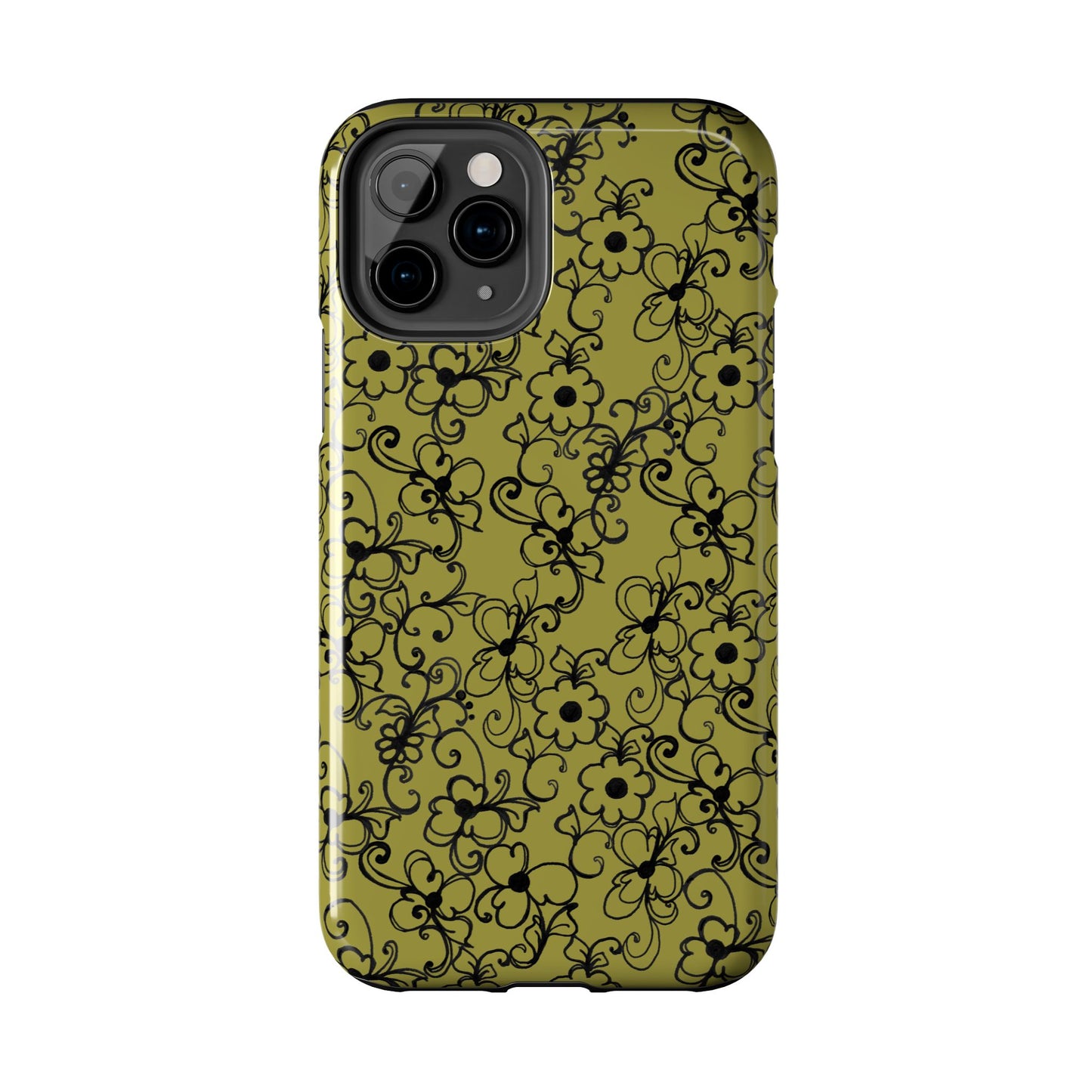 Daisy Jungle Green Phone Case
