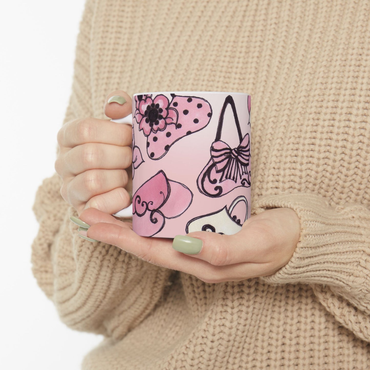 Cat Bags Pink Cup