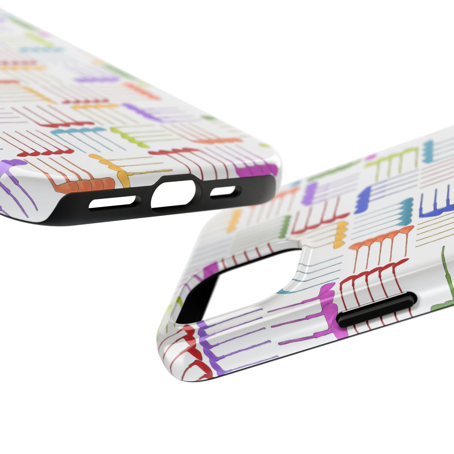 Club Weave White Phone Case