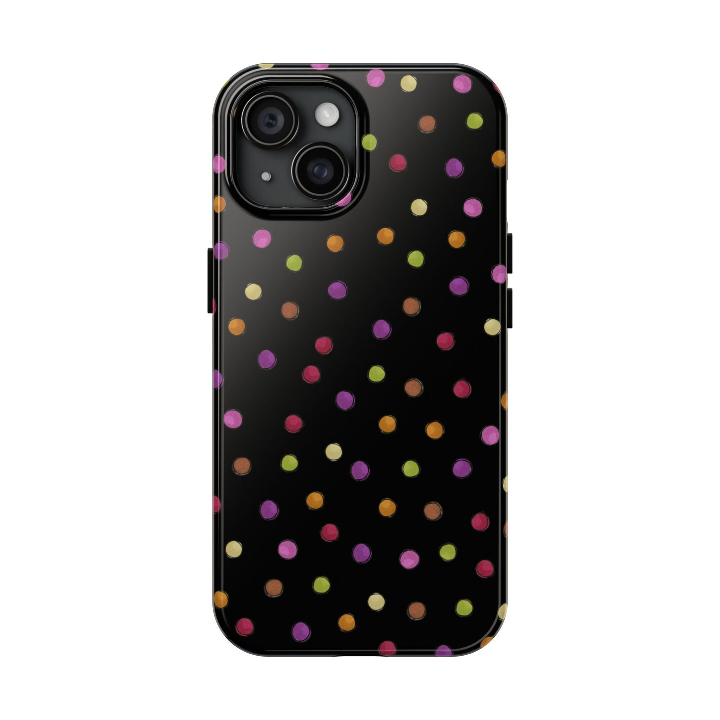 Tea Dot Black Phone Case