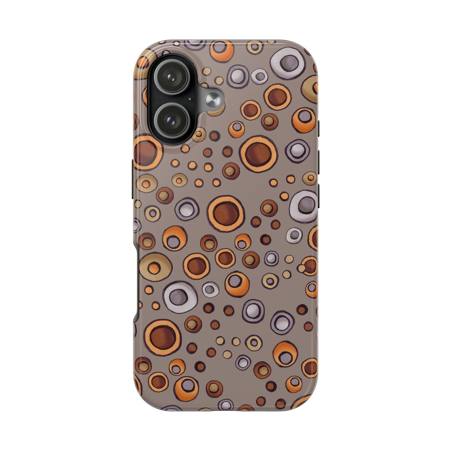 Doggy Dots Gray Phone Case