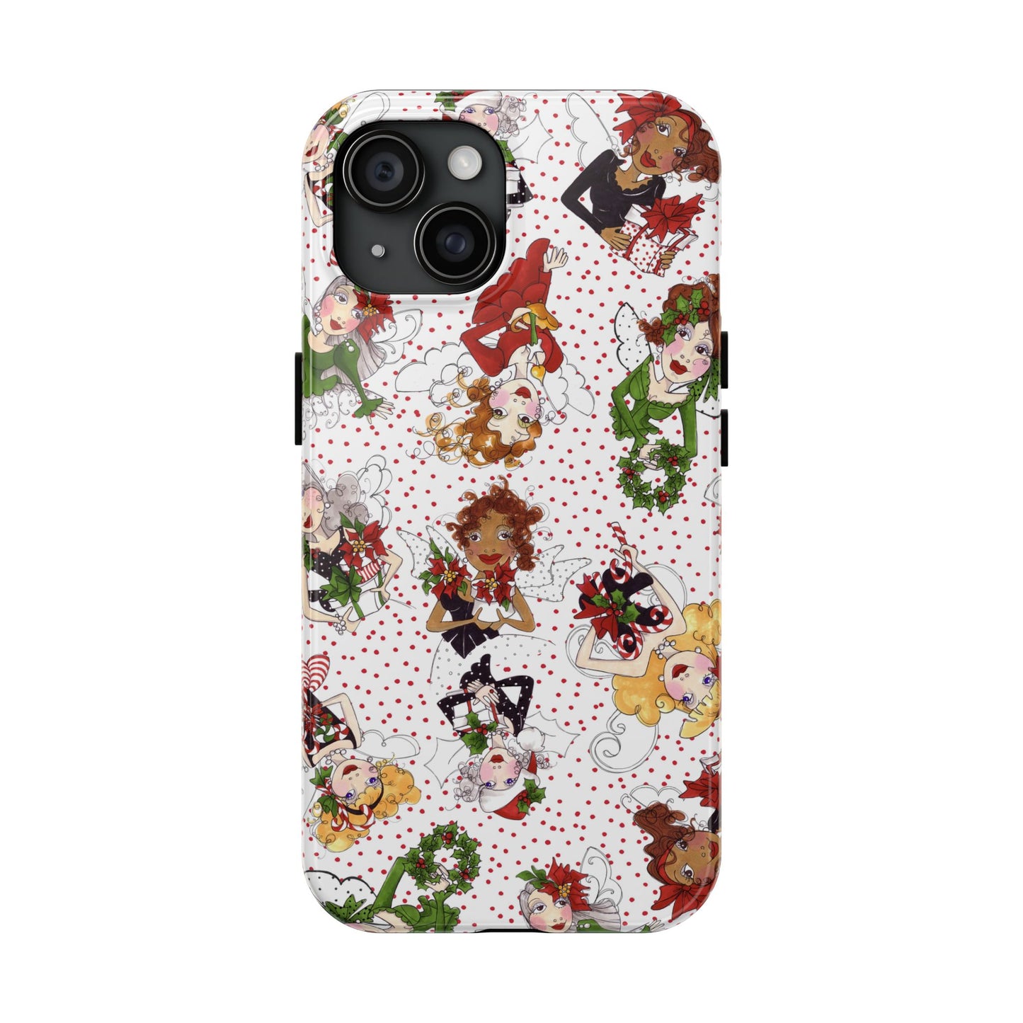 Fairy Toss White / Red Phone Case