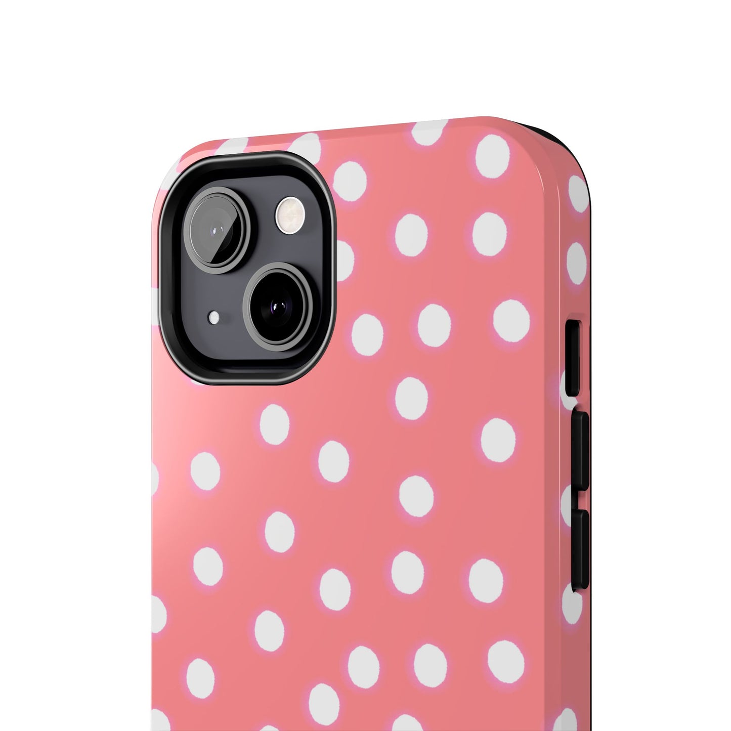 Plump Dots Coral Phone Case