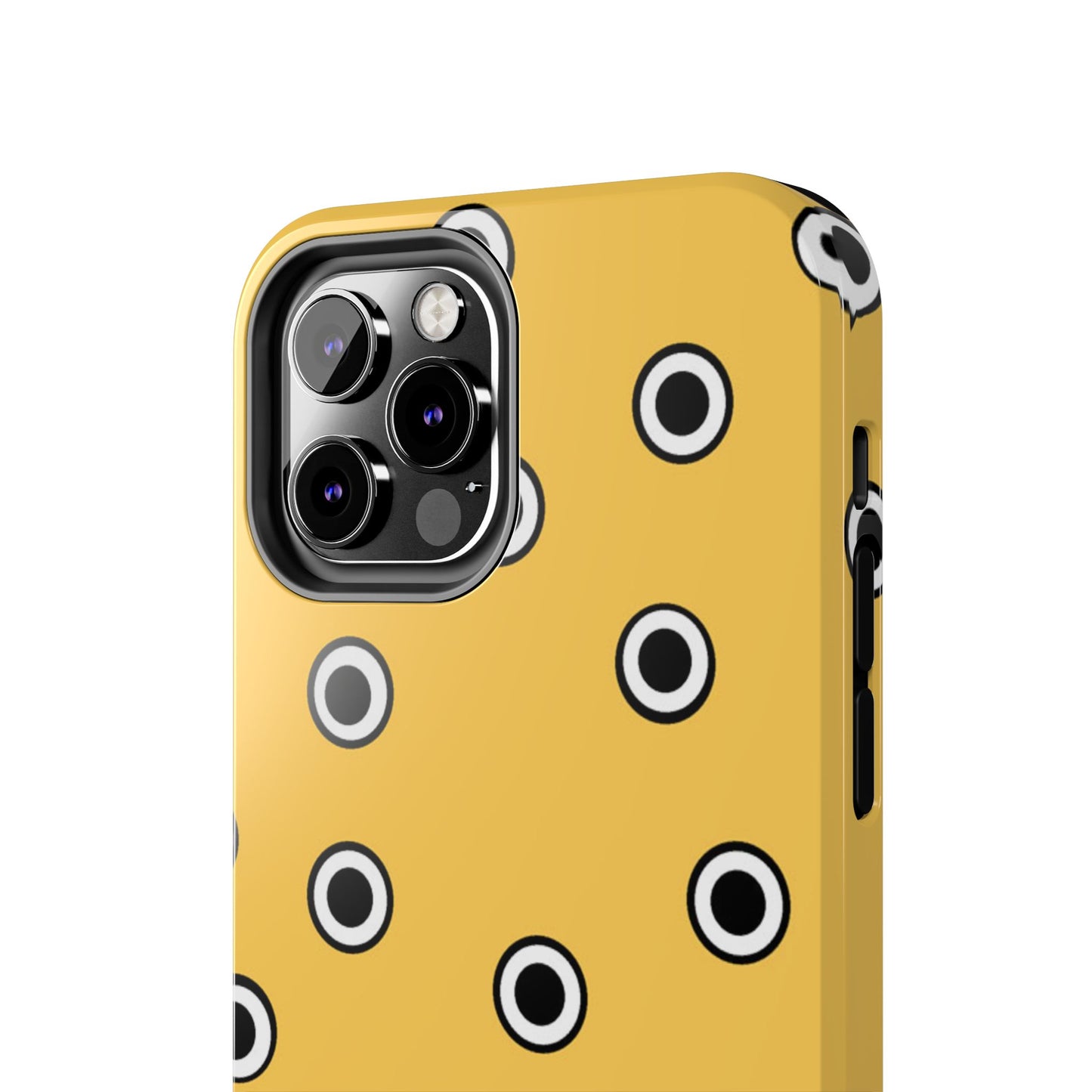 CD Dots Yellow / Black Phone Case