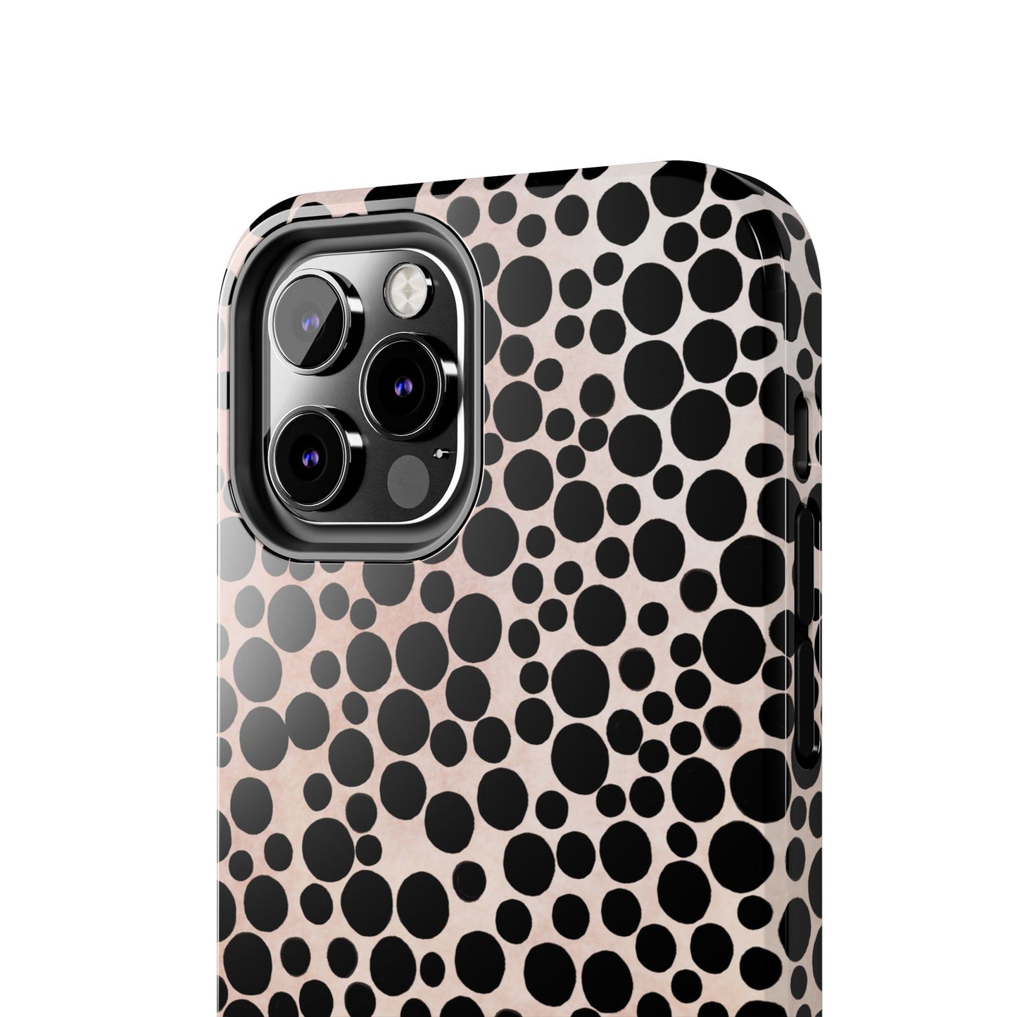 Felt Dots Pink Phone Case