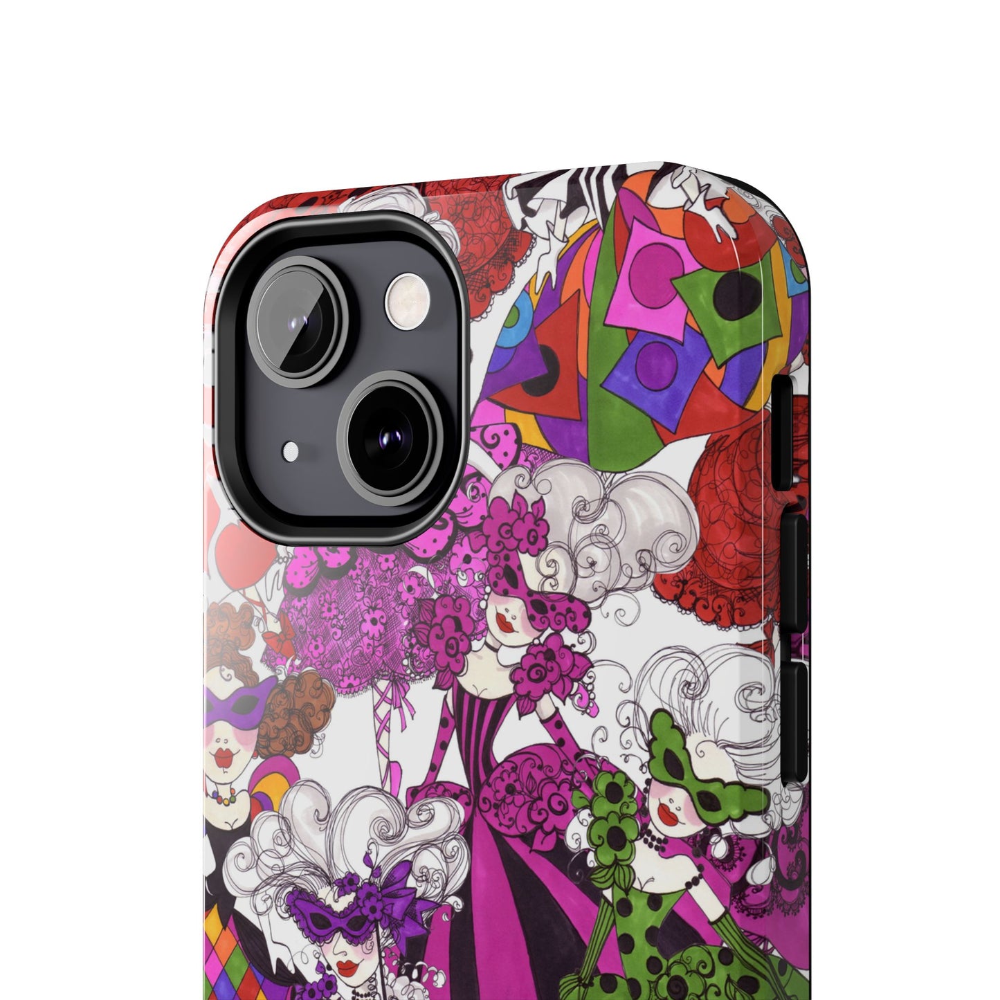 Crowded Dance Floor White Phone Case