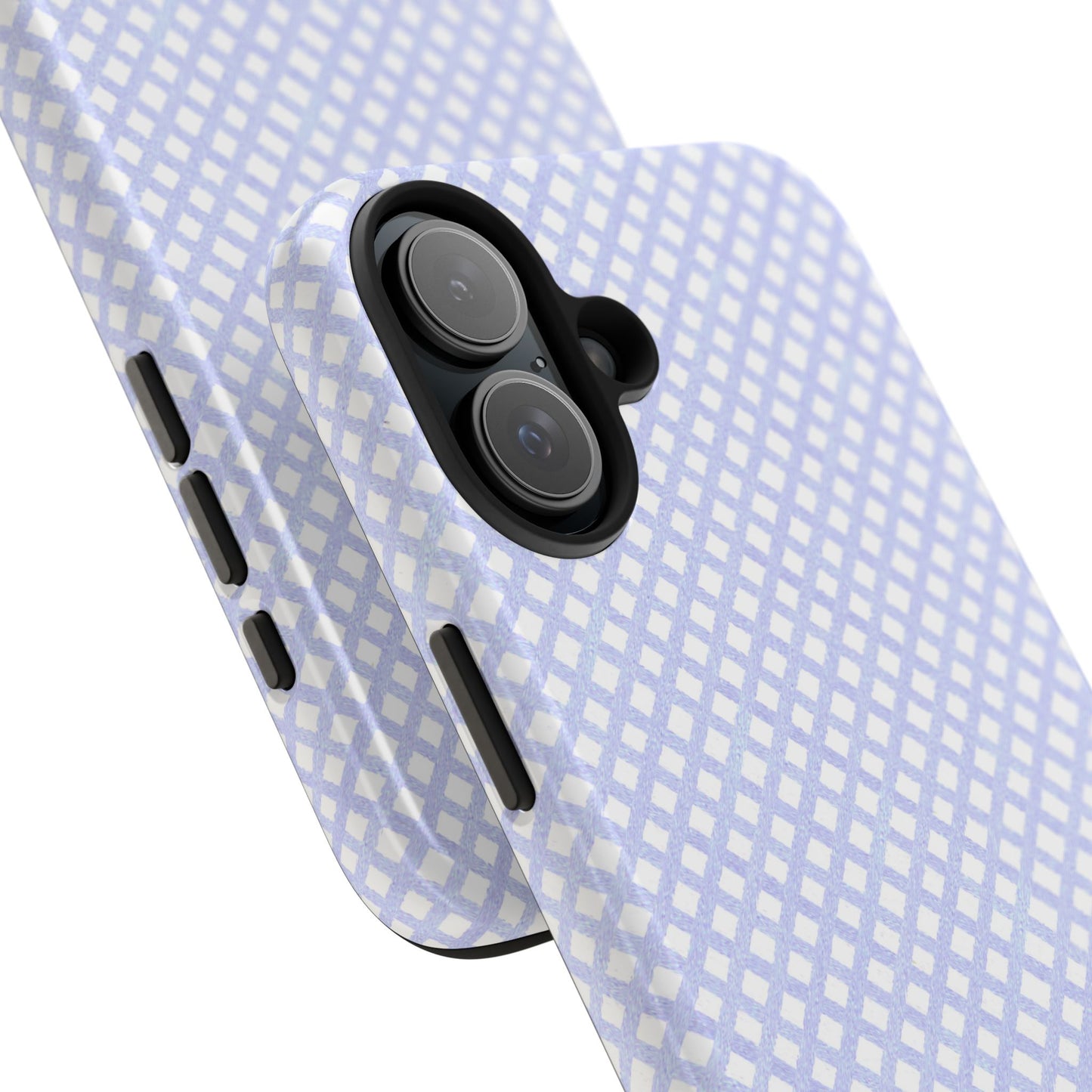 Bias Check Light Blue Phone Case