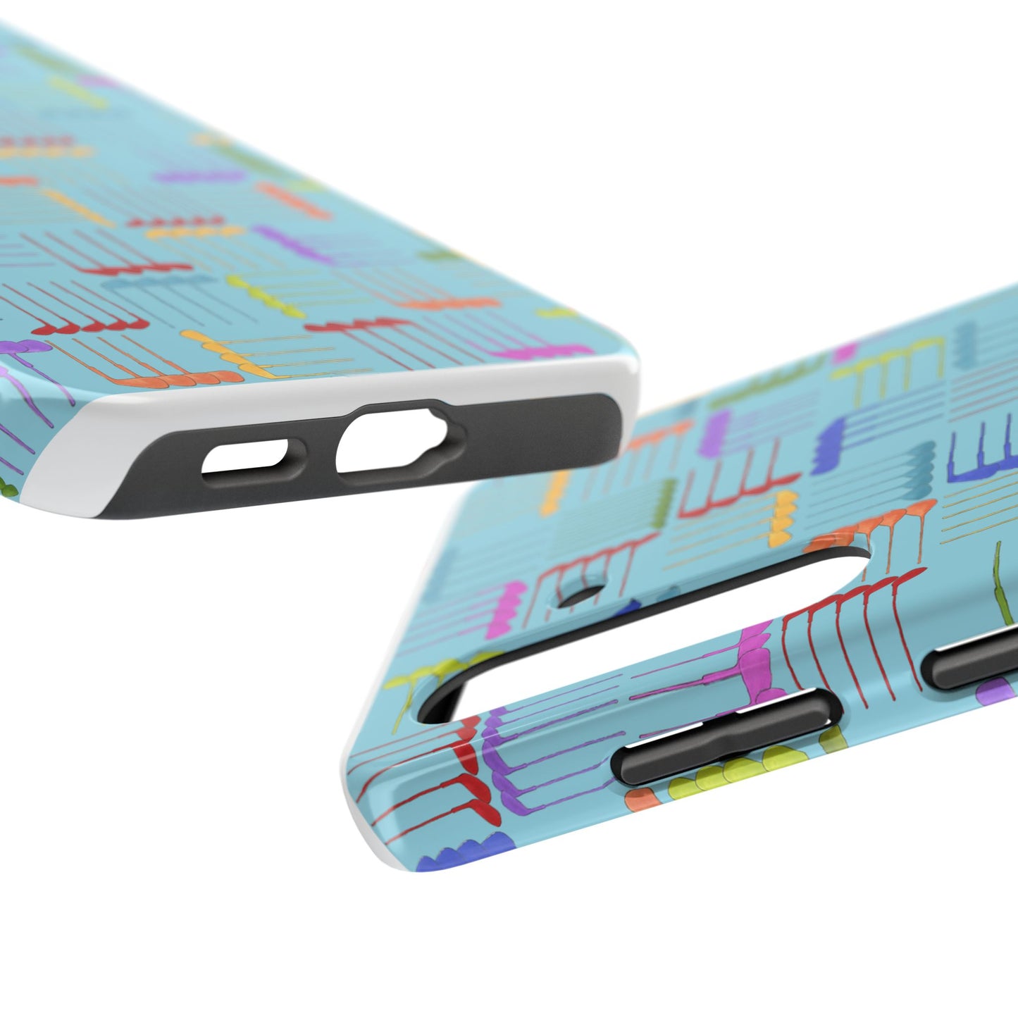 Club Weave Turquoise Phone Case