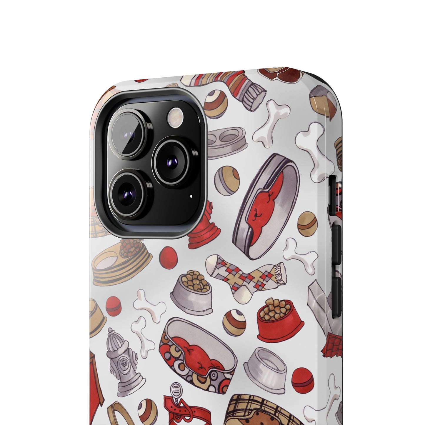 Doggie Stuff Gray Phone Case