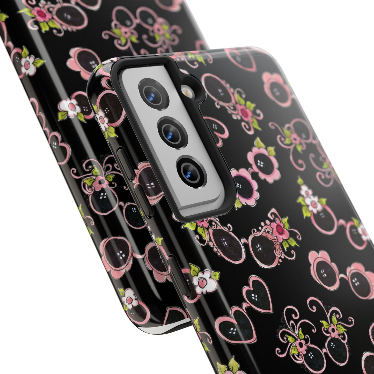 Tossed Shades Black Phone Case