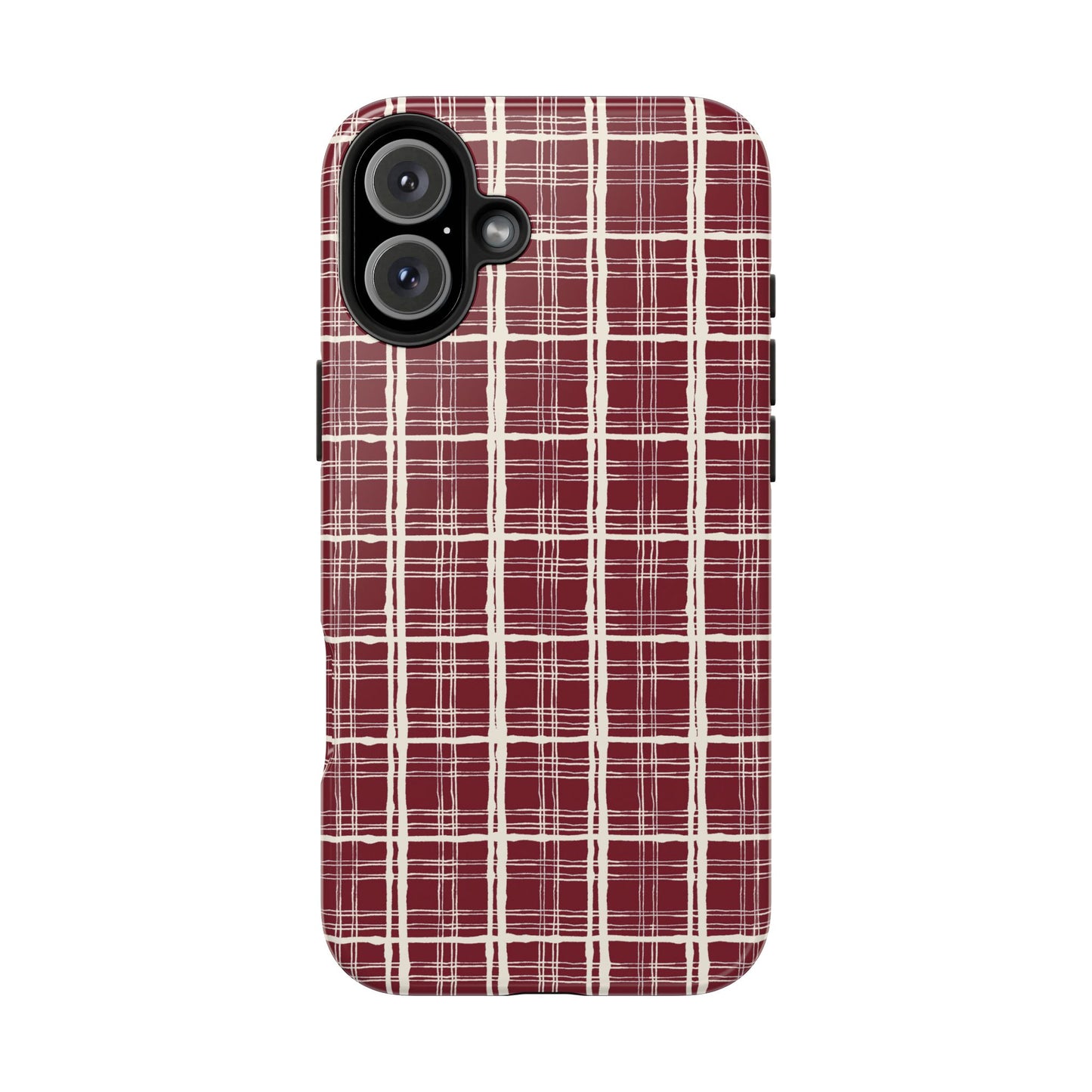 Red Plaid Phone Case