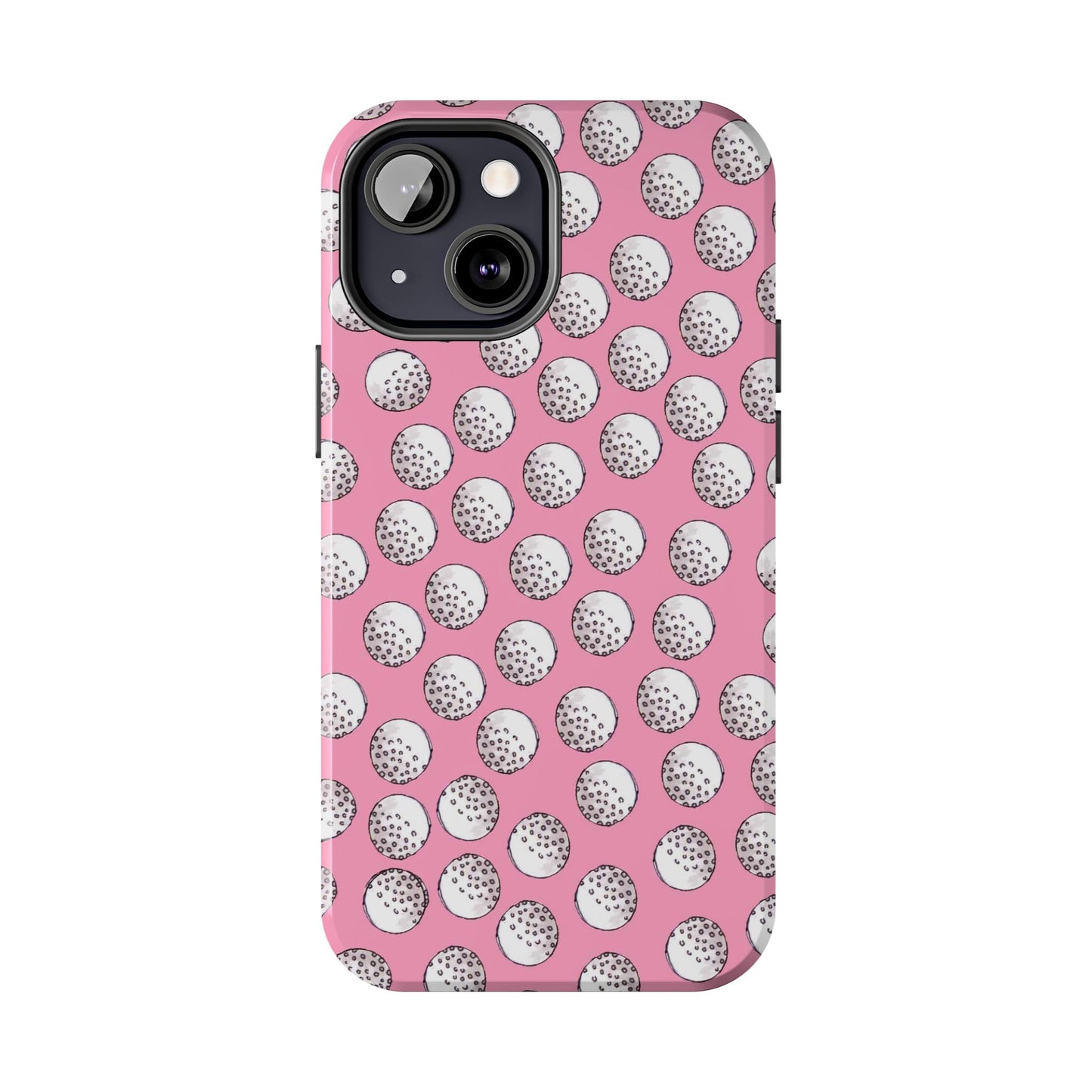 Ball Dots Pink Phone Case