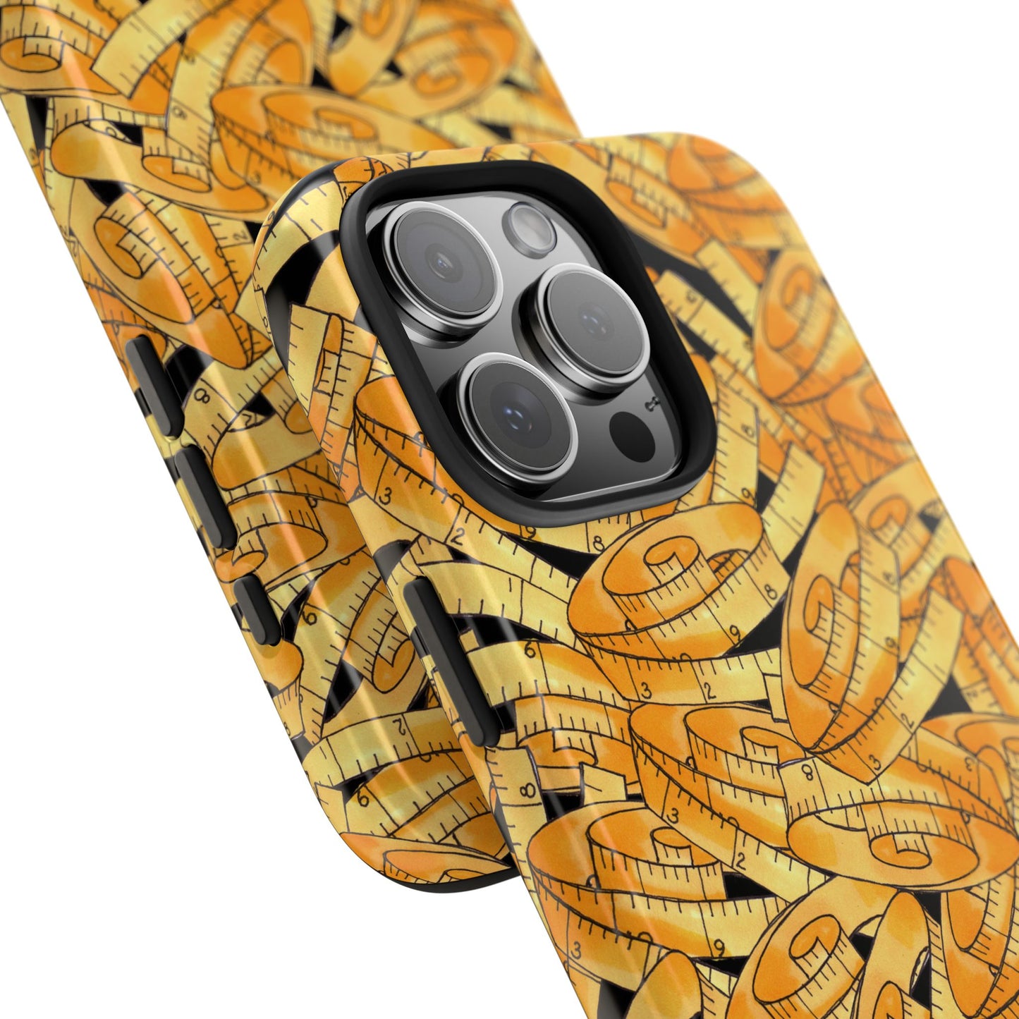 Tape Storm Black / Yellow Phone Case