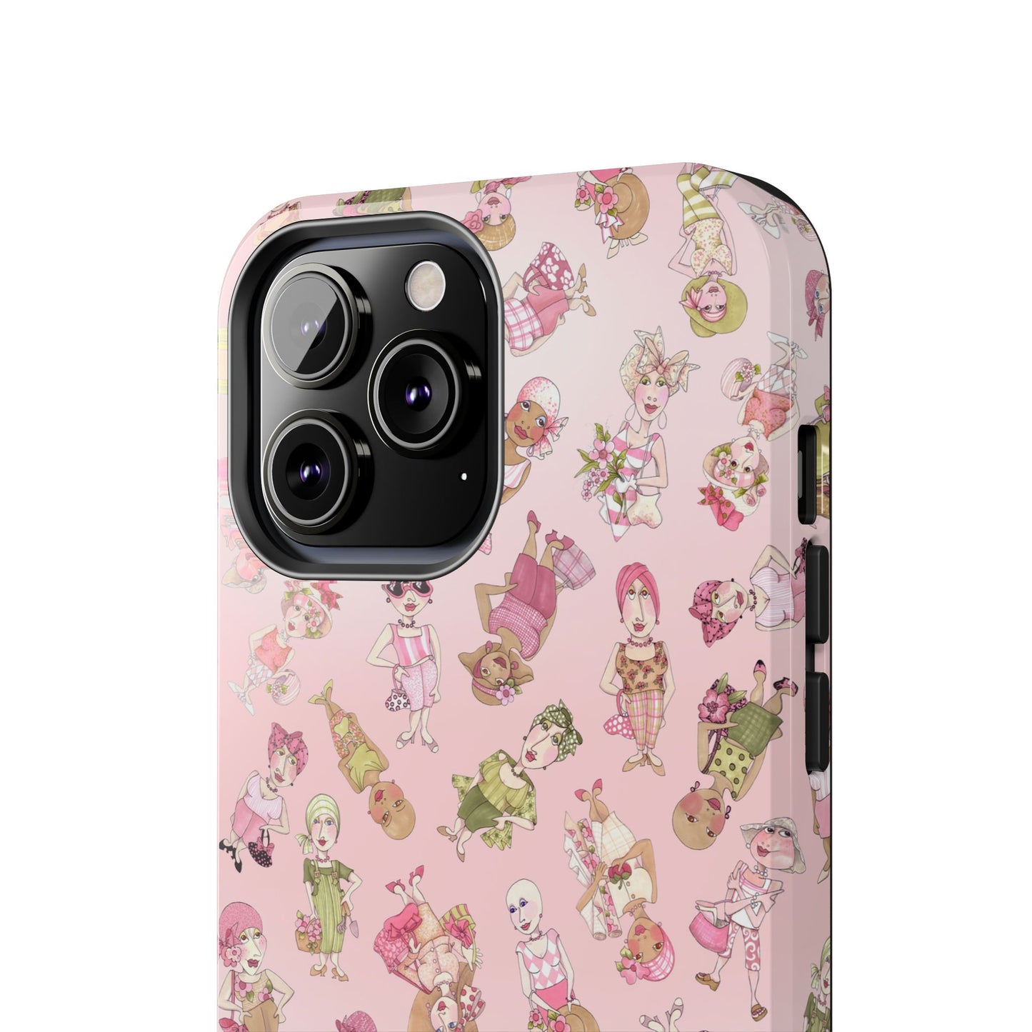 Tossed Ladies Pink Phone Case
