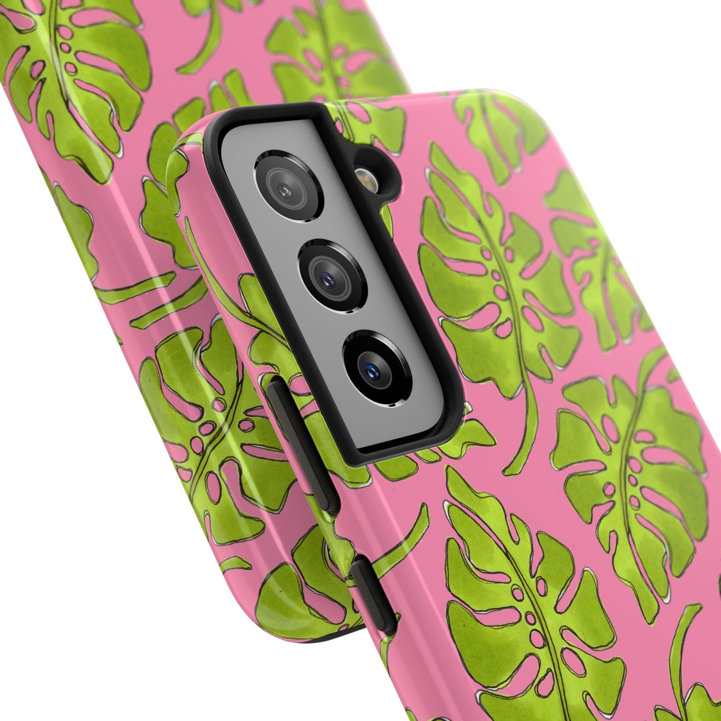 Big Leaf Pink Phone Case