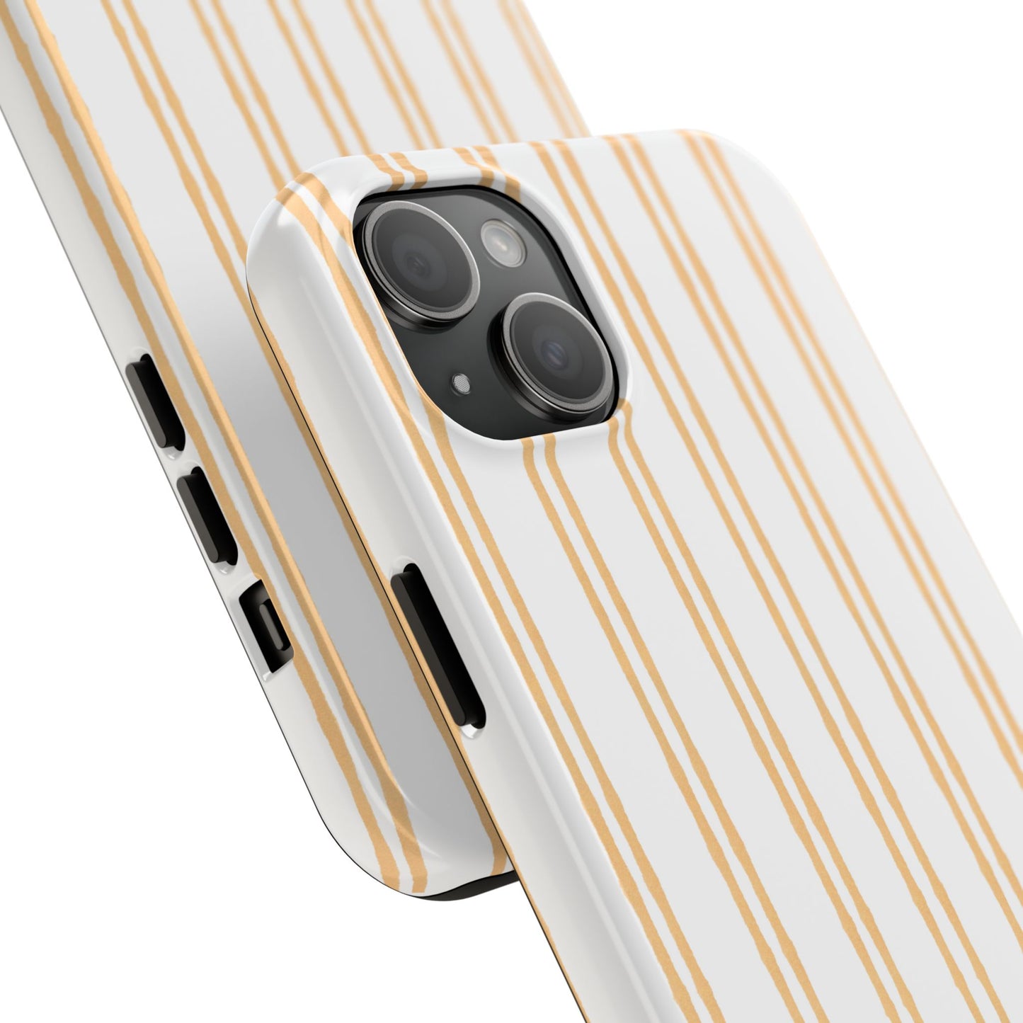 Double Stripe Yellow Phone Case