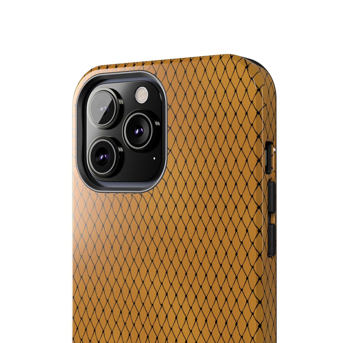 Fishnet Gold Phone Case