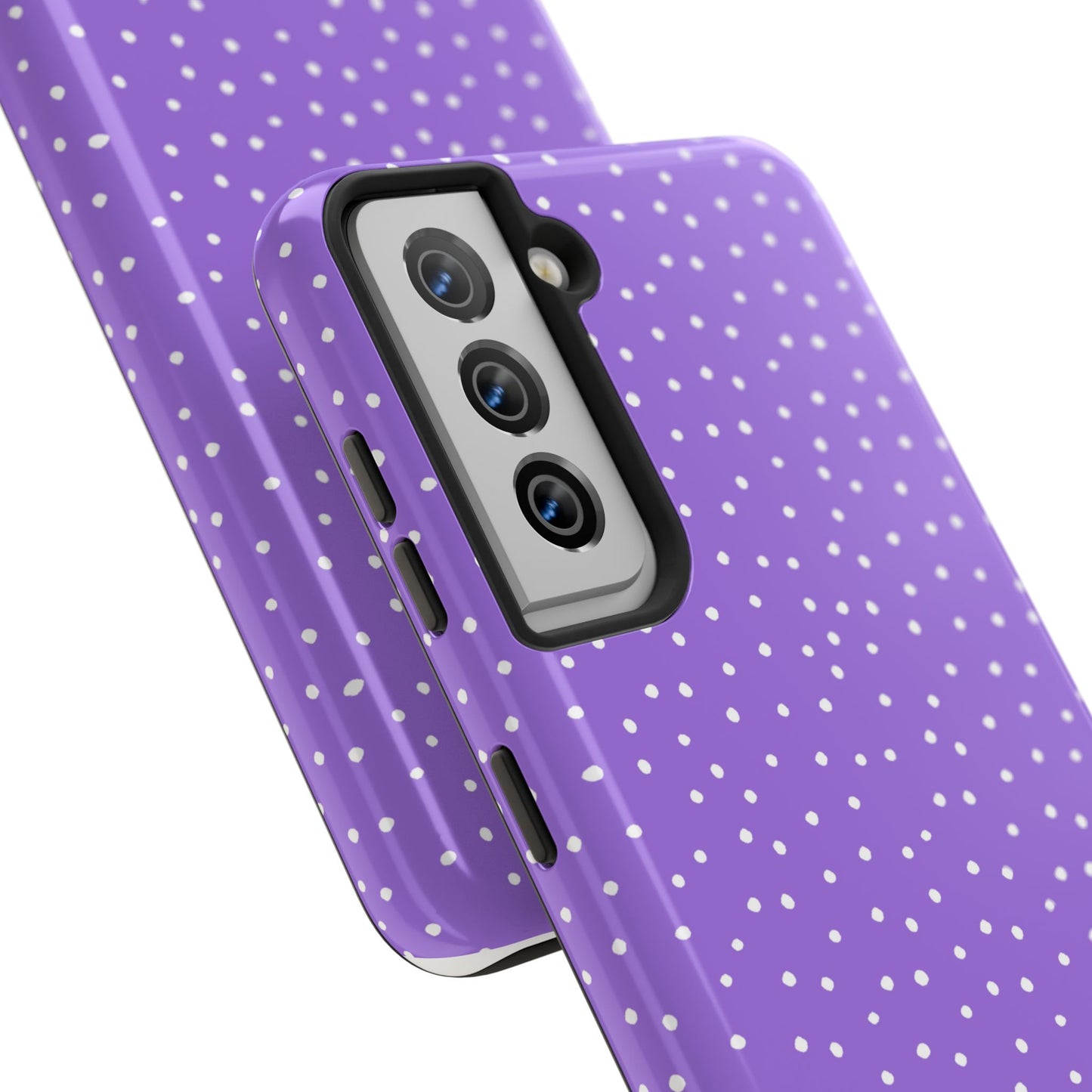 Dinky Dots Lilac / White Phone Case
