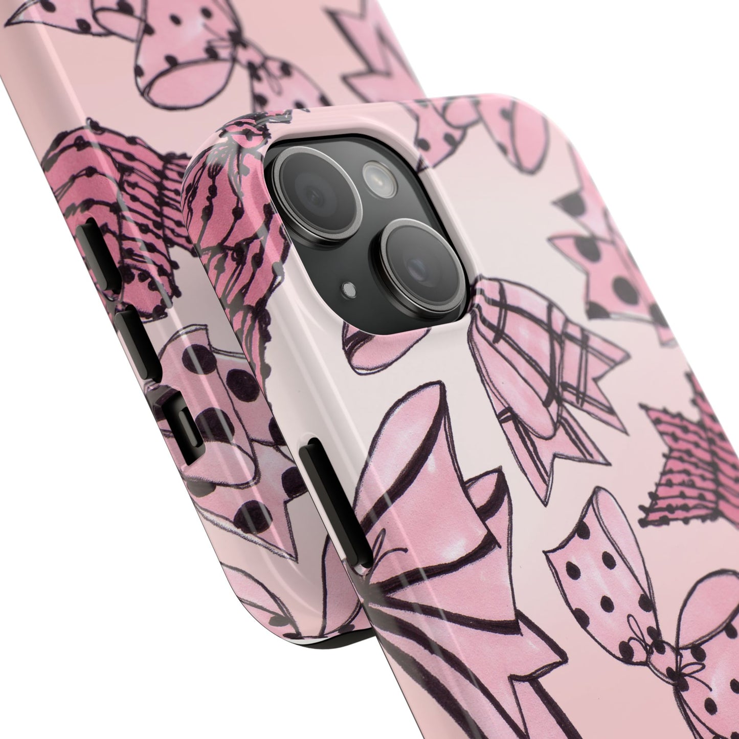 Cat Bows Pink Phone Case