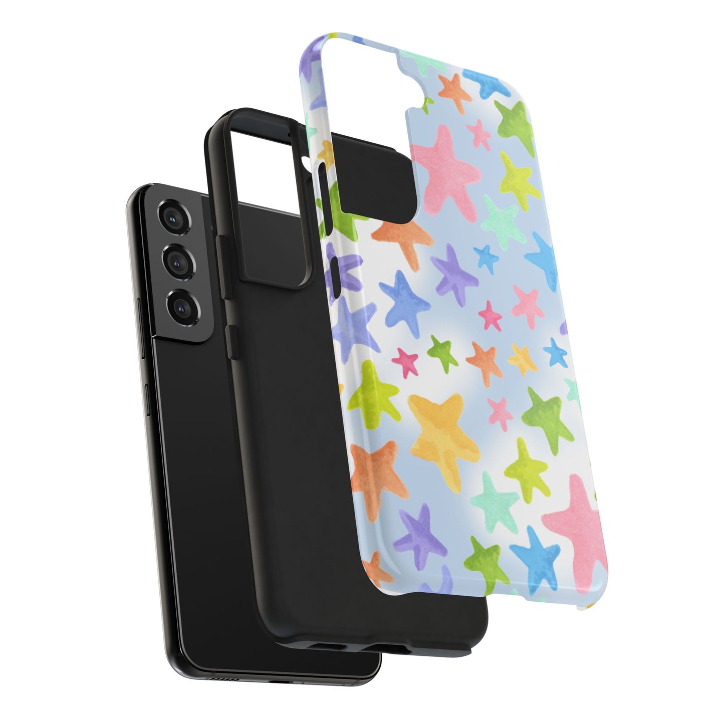 Happy Stars Blue Sky Phone Case