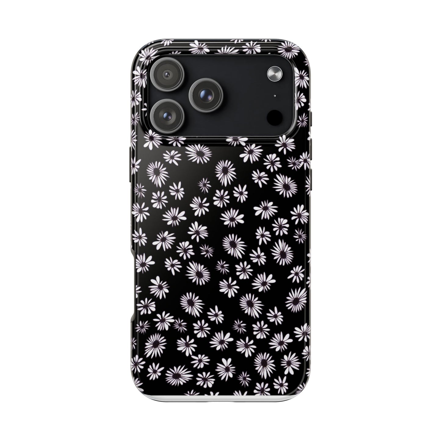 Random Daisy Black / White Phone Case