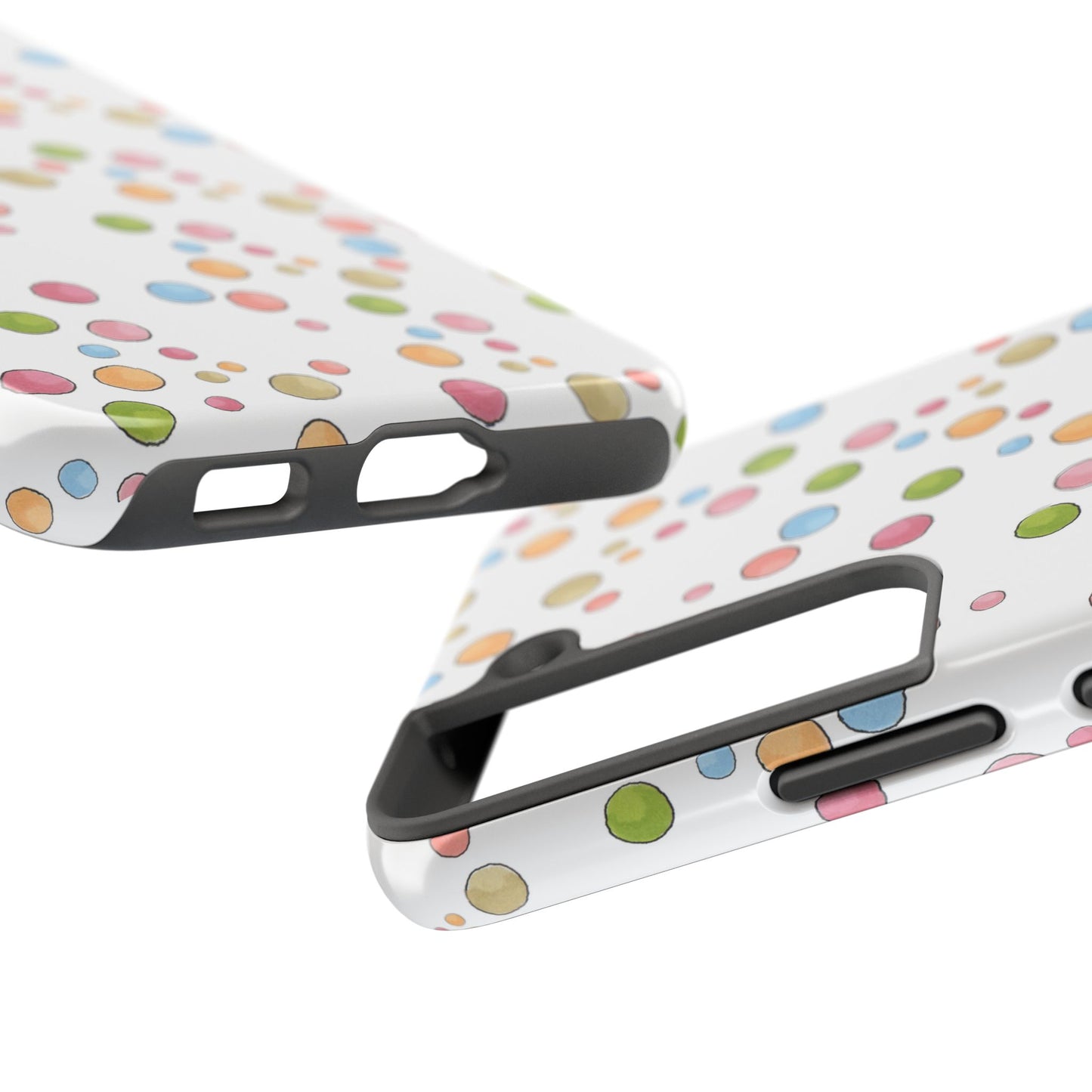 Clown Dots White Phone Case