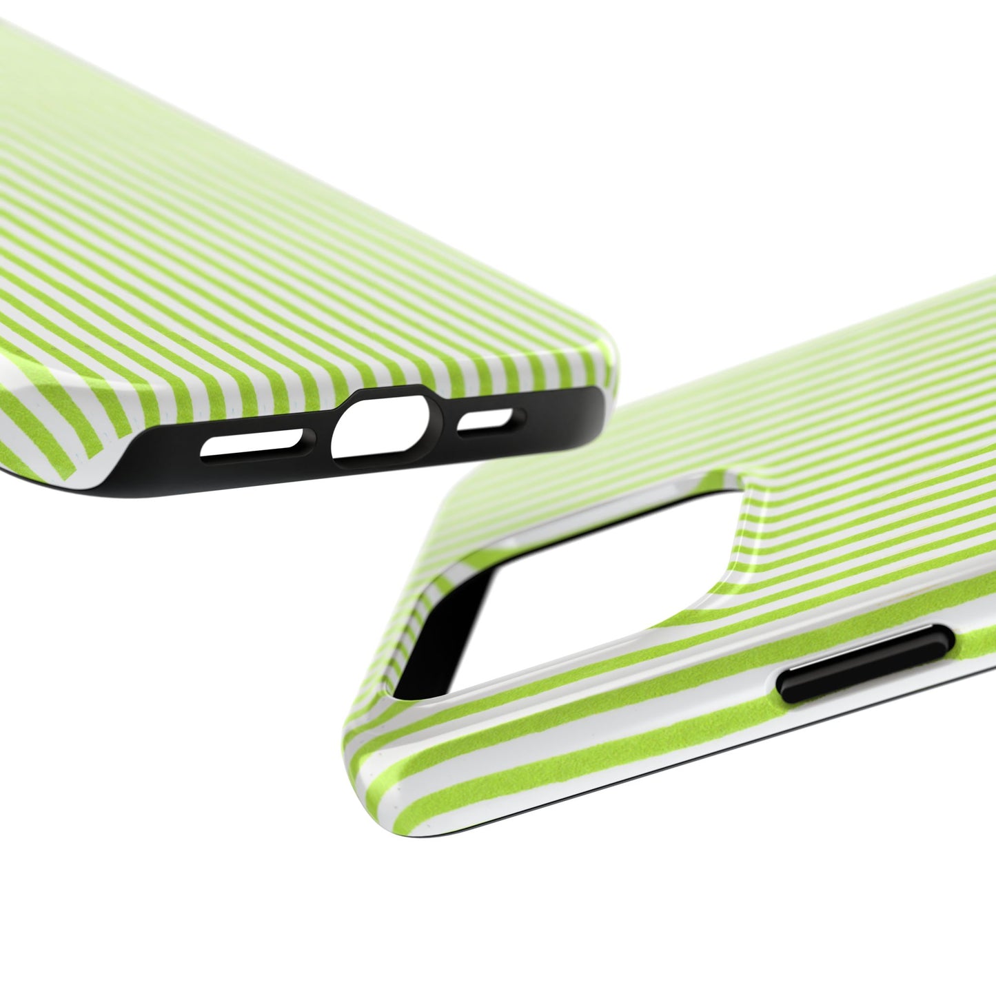 Golf Stripe Lime Phone Case